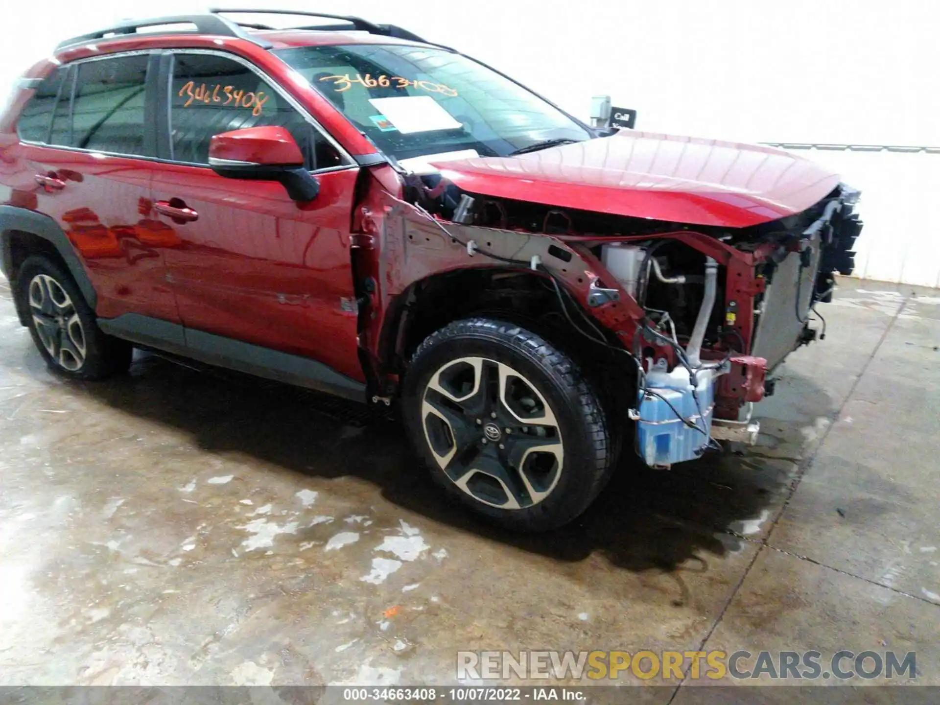 6 Photograph of a damaged car 2T3J1RFV3KW021643 TOYOTA RAV4 2019