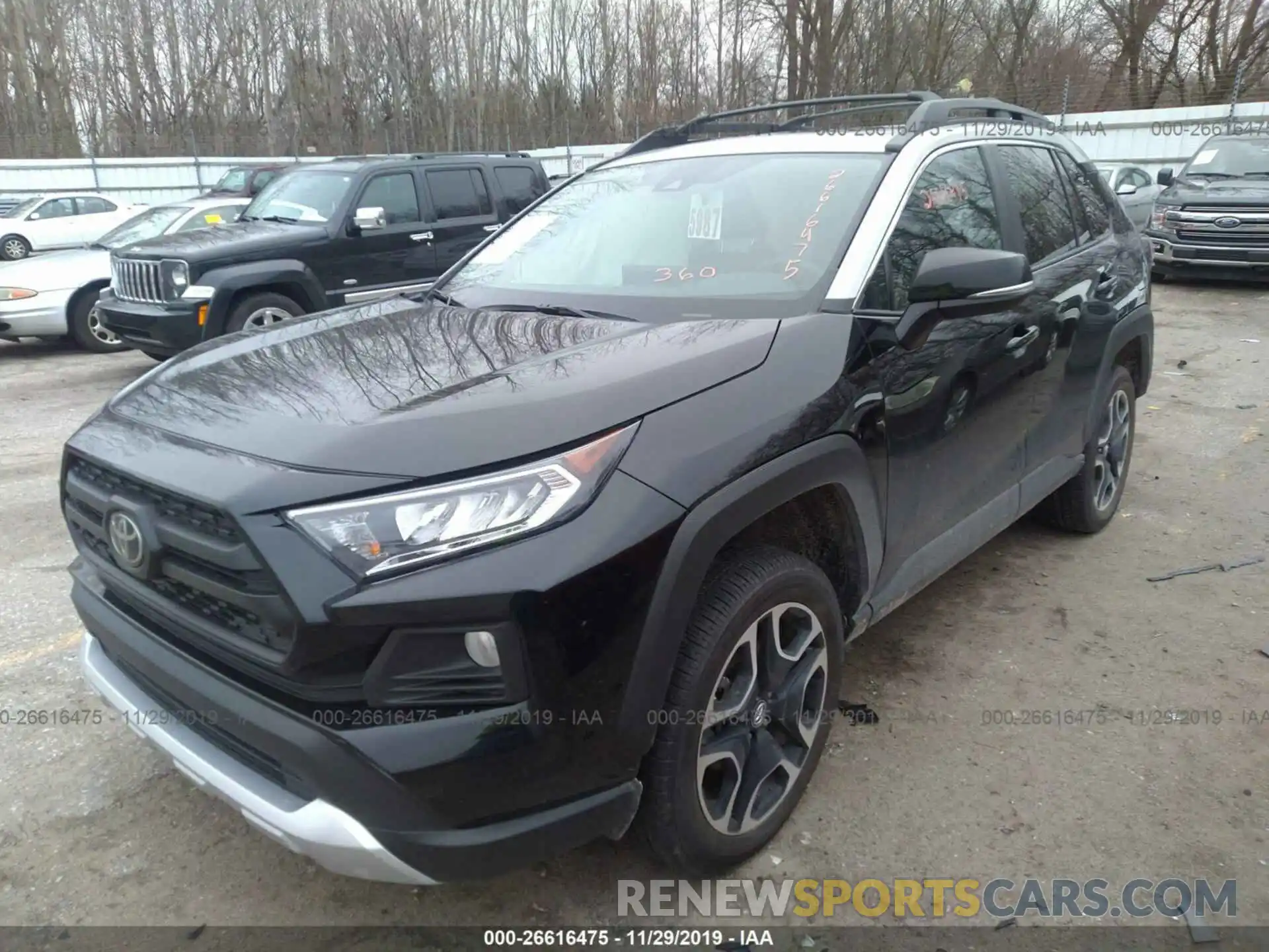 2 Photograph of a damaged car 2T3J1RFV3KW053265 TOYOTA RAV4 2019