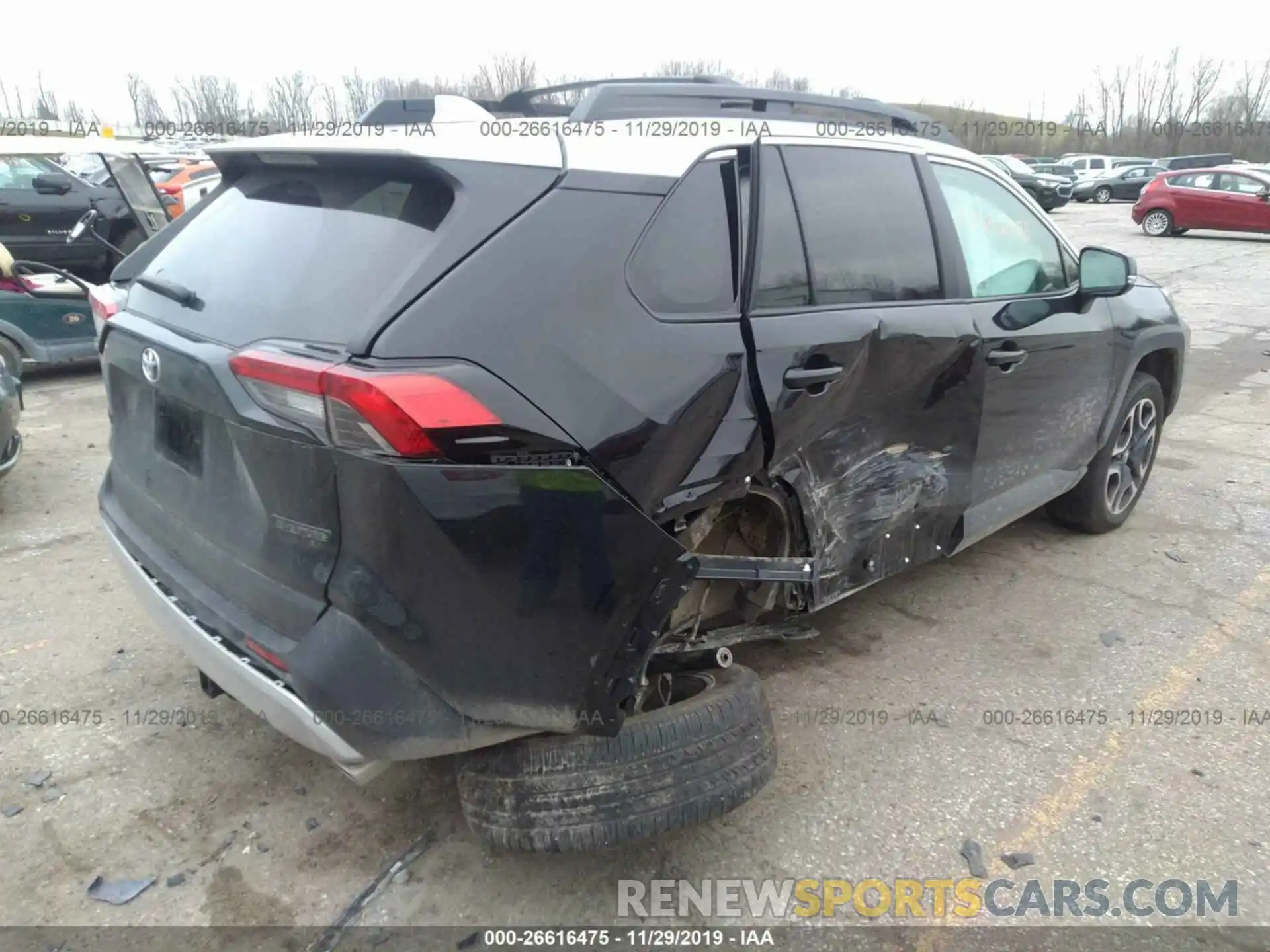 4 Photograph of a damaged car 2T3J1RFV3KW053265 TOYOTA RAV4 2019