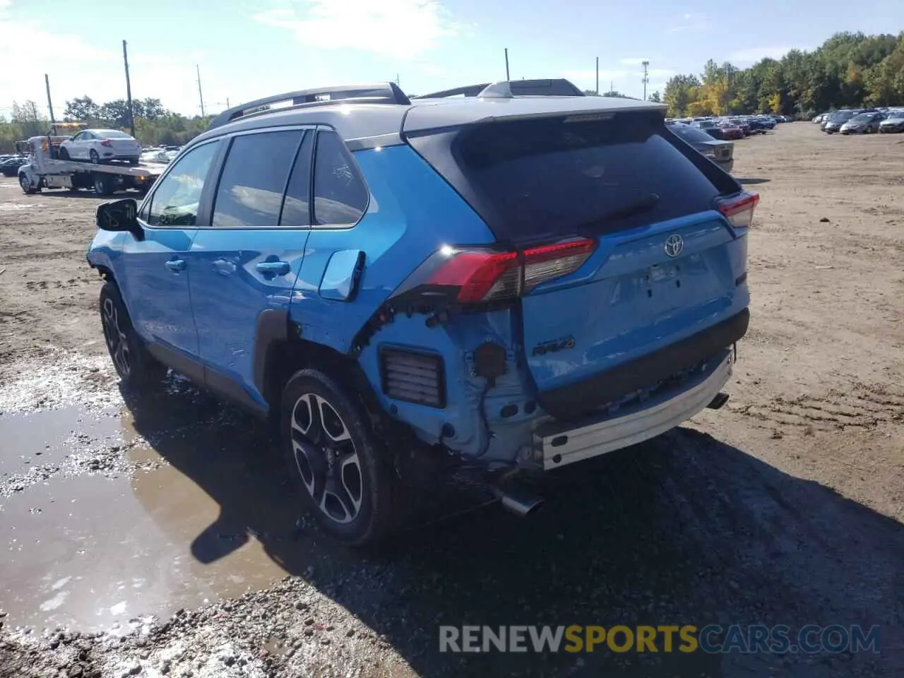 3 Photograph of a damaged car 2T3J1RFV4KC013455 TOYOTA RAV4 2019