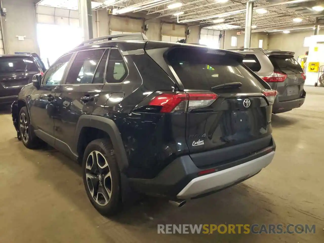 3 Photograph of a damaged car 2T3J1RFV4KC015948 TOYOTA RAV4 2019