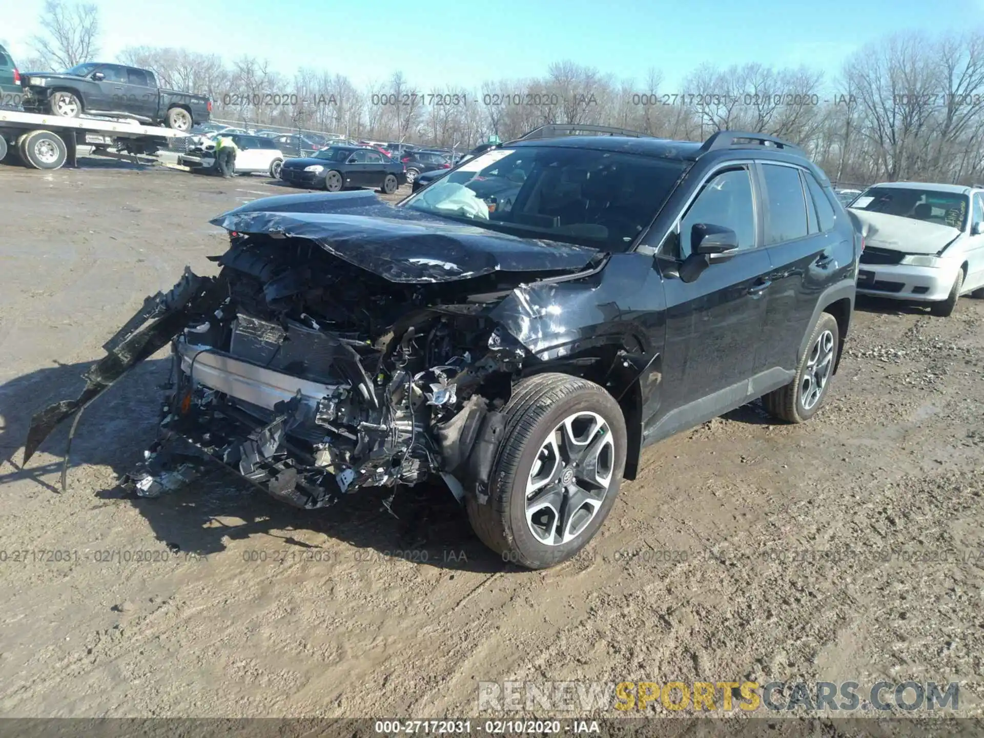 2 Photograph of a damaged car 2T3J1RFV4KC019112 TOYOTA RAV4 2019