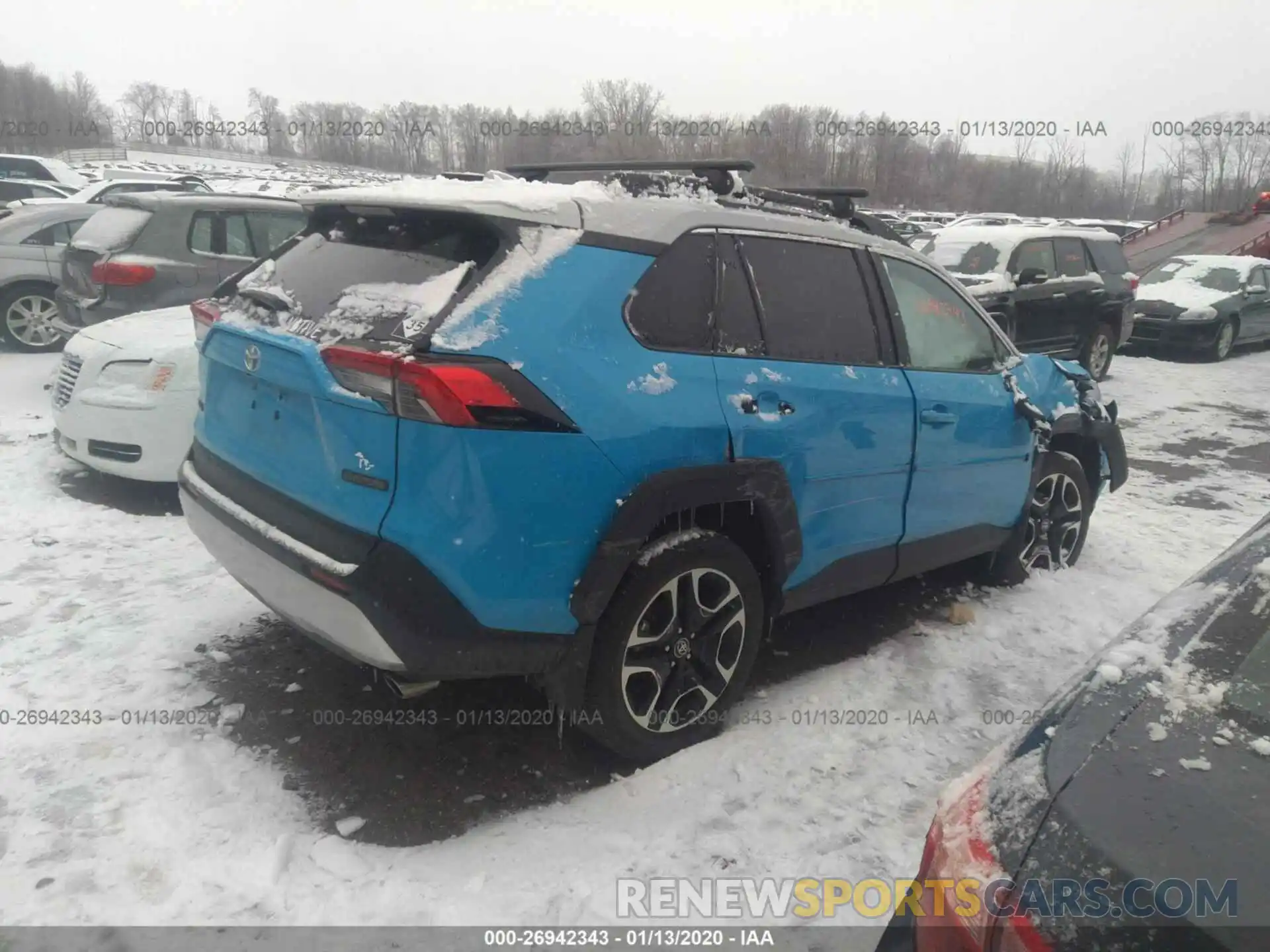 4 Photograph of a damaged car 2T3J1RFV4KW024499 TOYOTA RAV4 2019