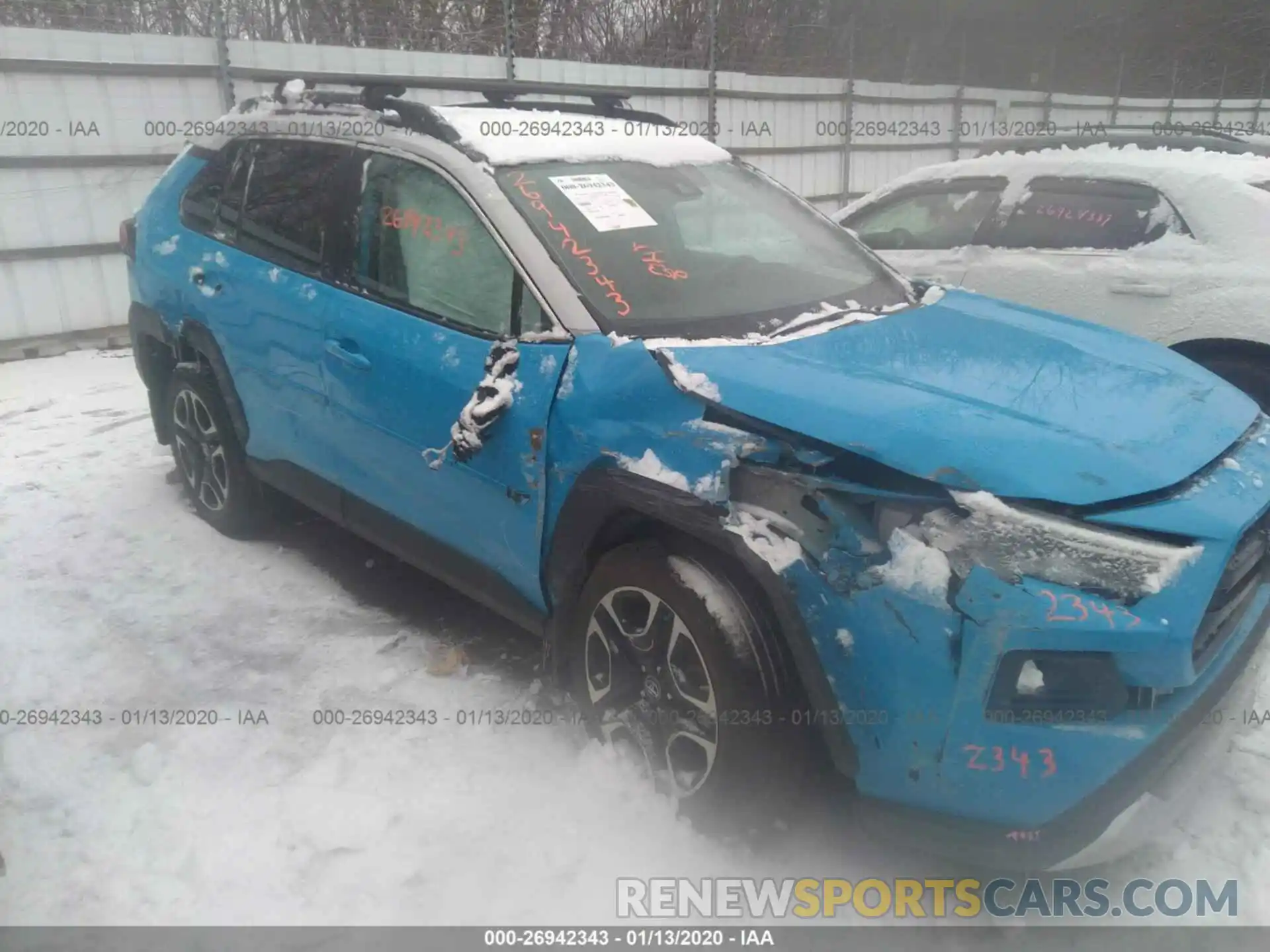 6 Photograph of a damaged car 2T3J1RFV4KW024499 TOYOTA RAV4 2019