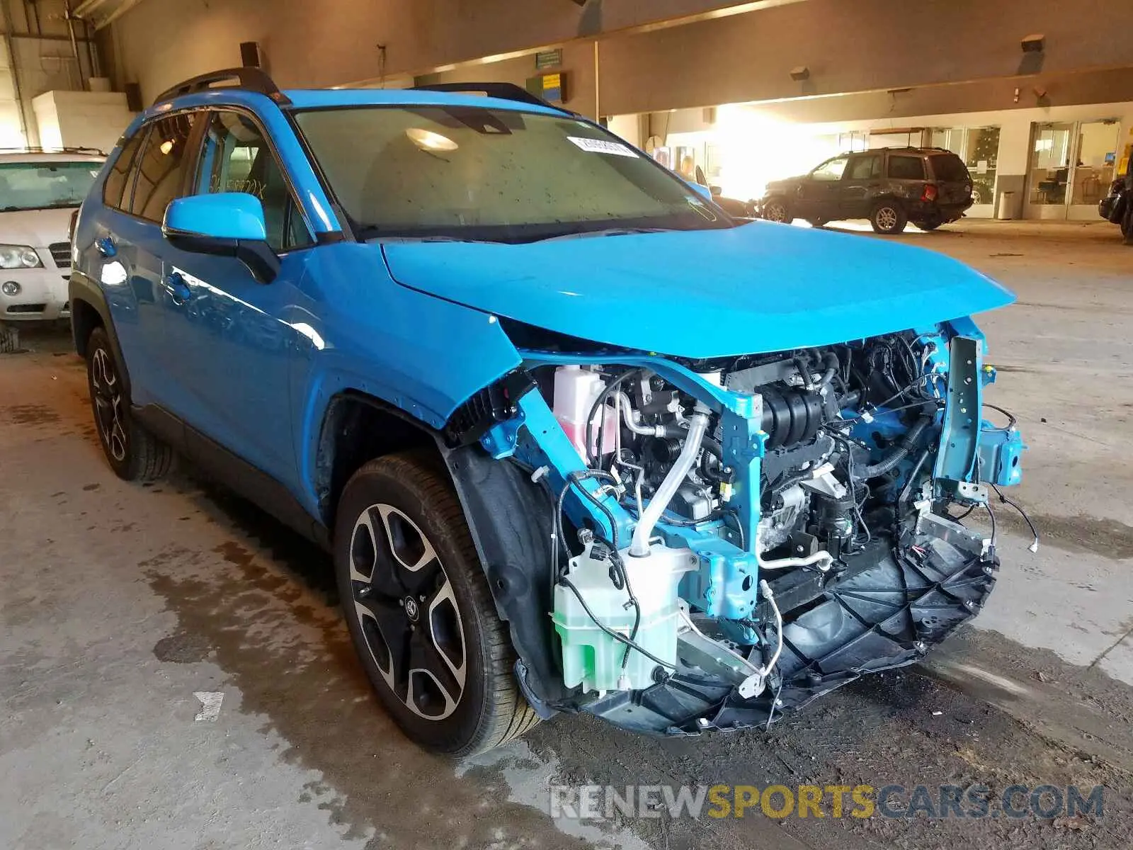 1 Photograph of a damaged car 2T3J1RFV4KW026222 TOYOTA RAV4 2019