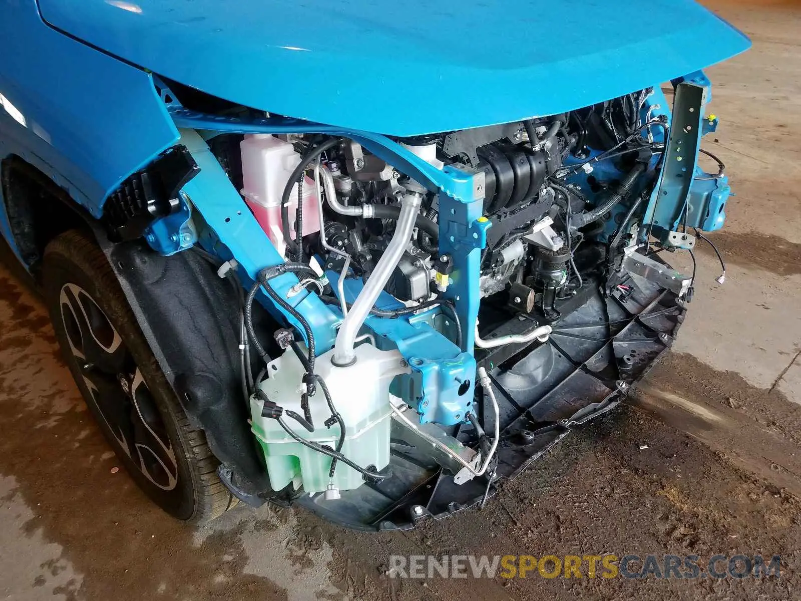 9 Photograph of a damaged car 2T3J1RFV4KW026222 TOYOTA RAV4 2019