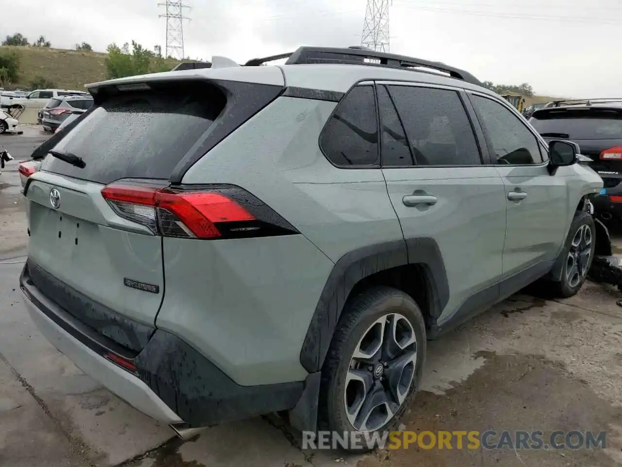 4 Photograph of a damaged car 2T3J1RFV4KW026995 TOYOTA RAV4 2019