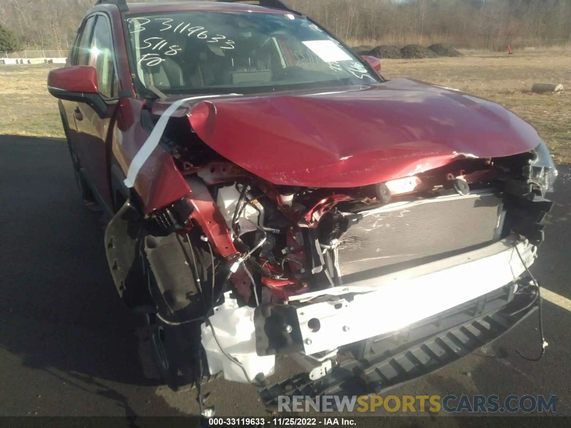 6 Photograph of a damaged car 2T3J1RFV4KW027970 TOYOTA RAV4 2019