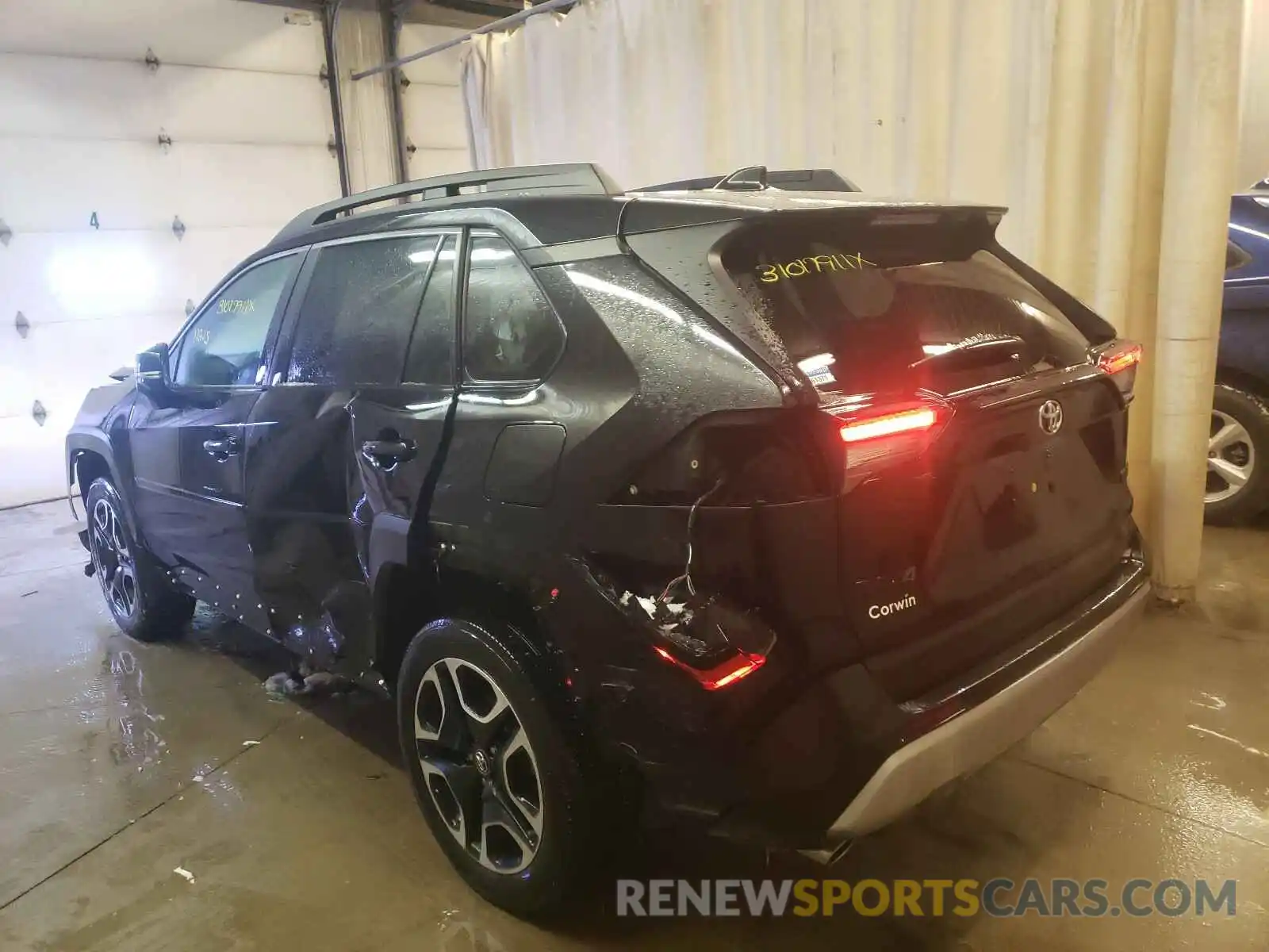 3 Photograph of a damaged car 2T3J1RFV4KW029413 TOYOTA RAV4 2019