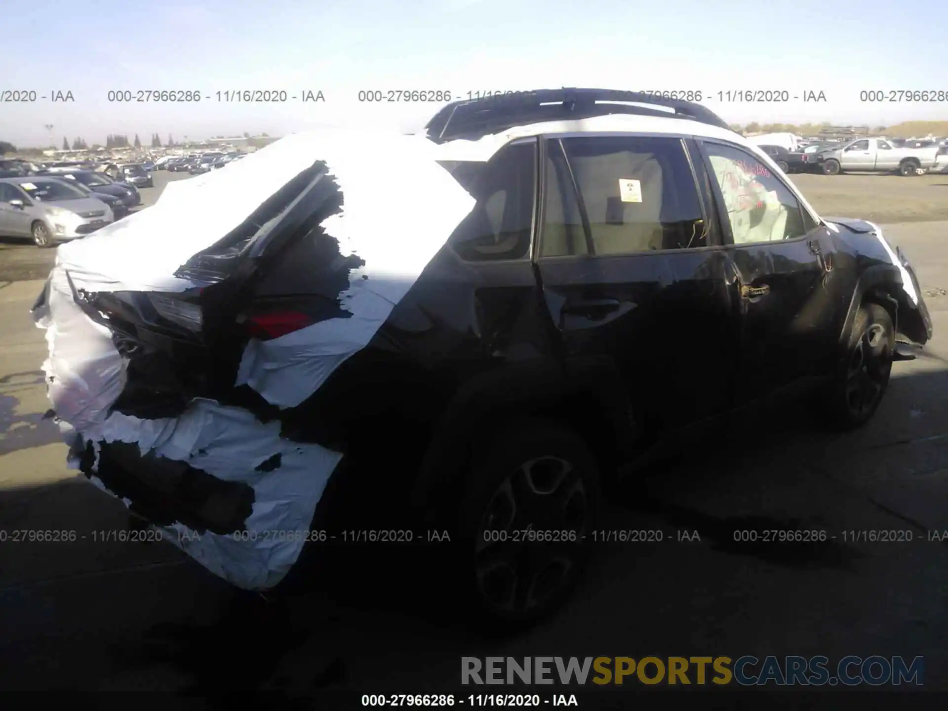 4 Photograph of a damaged car 2T3J1RFV5KC017353 TOYOTA RAV4 2019