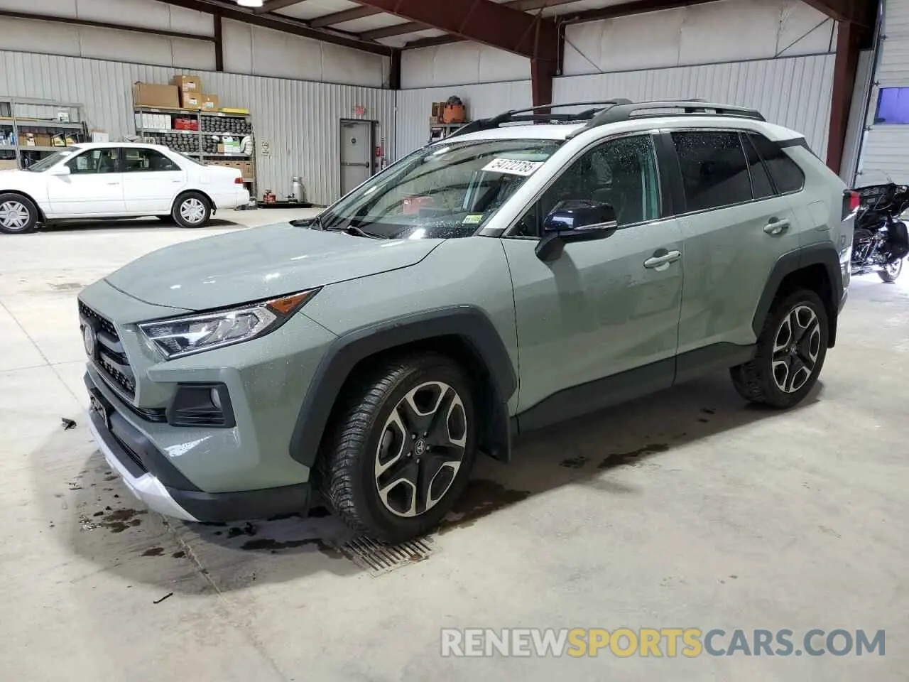 1 Photograph of a damaged car 2T3J1RFV5KC018275 TOYOTA RAV4 2019