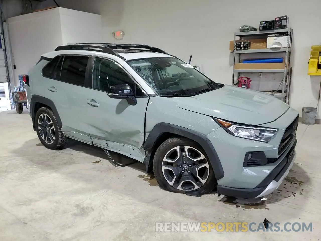 4 Photograph of a damaged car 2T3J1RFV5KC018275 TOYOTA RAV4 2019