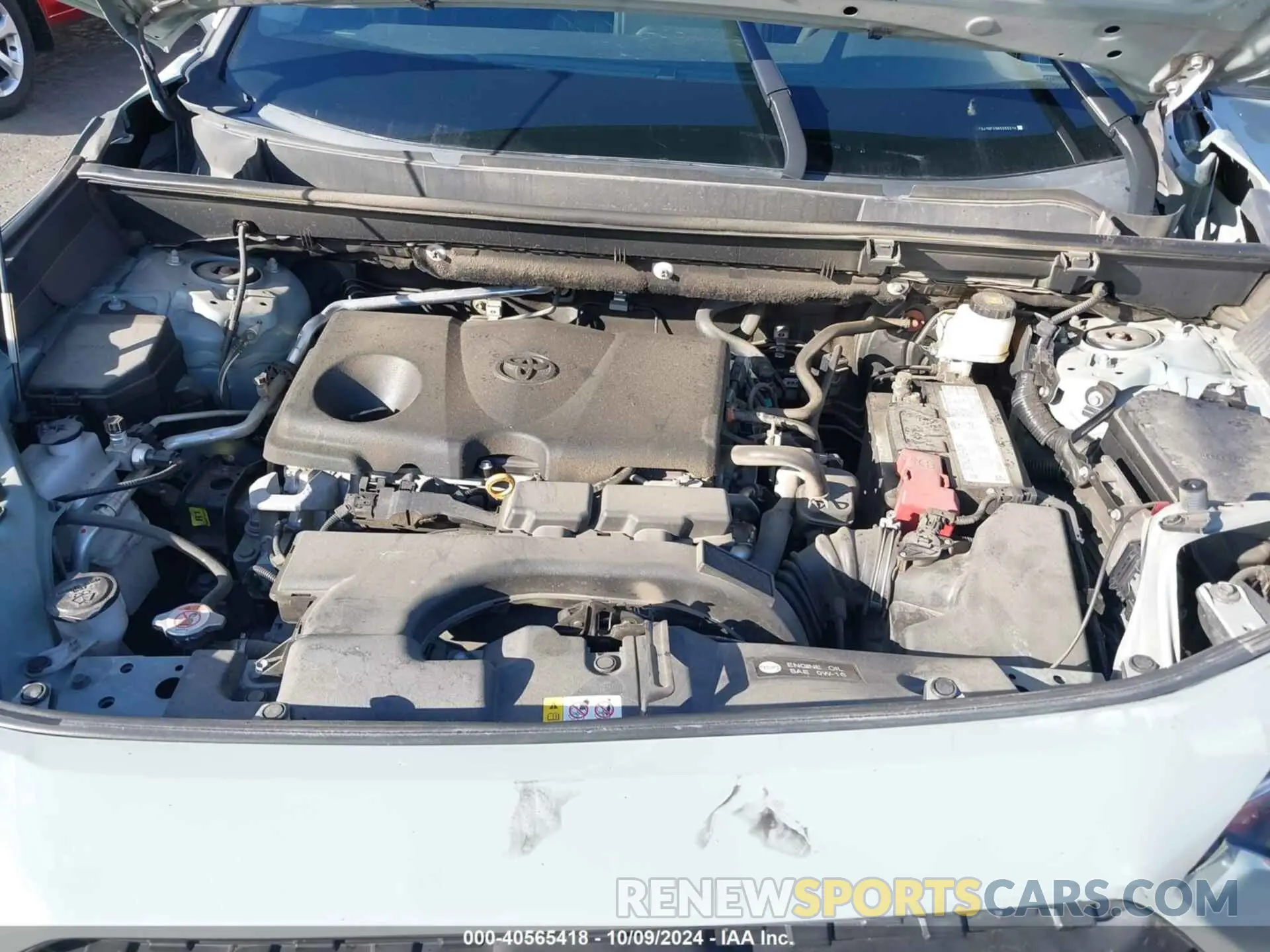 10 Photograph of a damaged car 2T3J1RFV5KC055214 TOYOTA RAV4 2019
