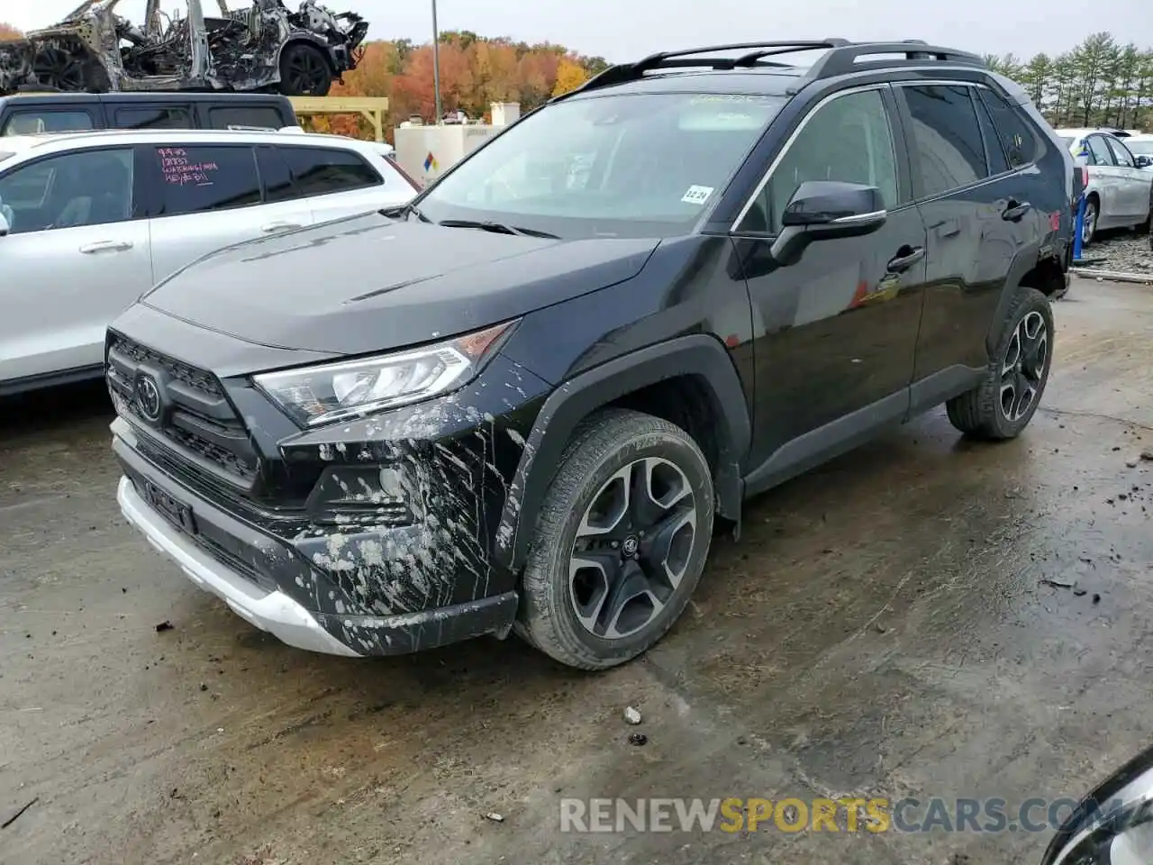 2 Photograph of a damaged car 2T3J1RFV5KC058341 TOYOTA RAV4 2019