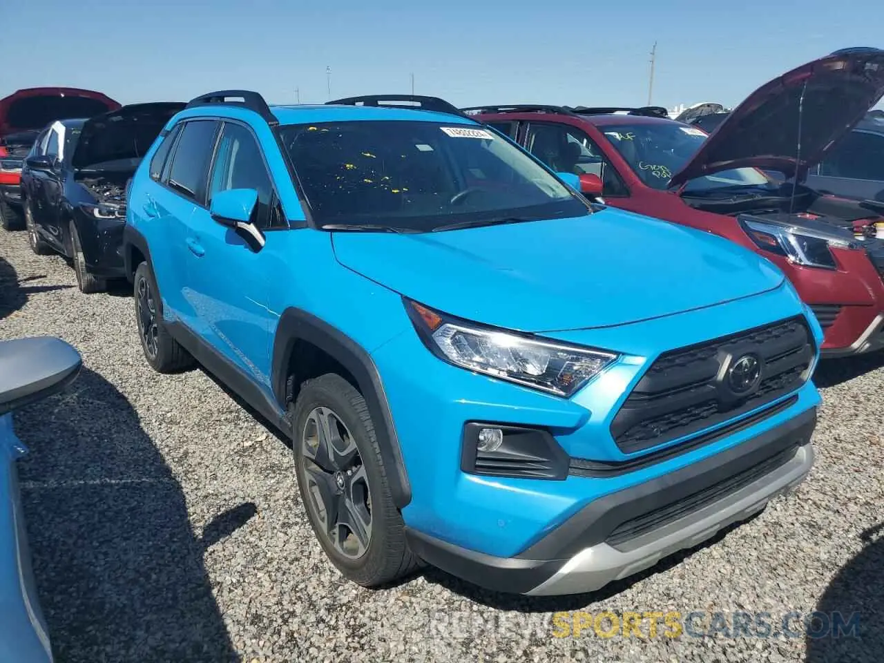 4 Photograph of a damaged car 2T3J1RFV5KW005864 TOYOTA RAV4 2019