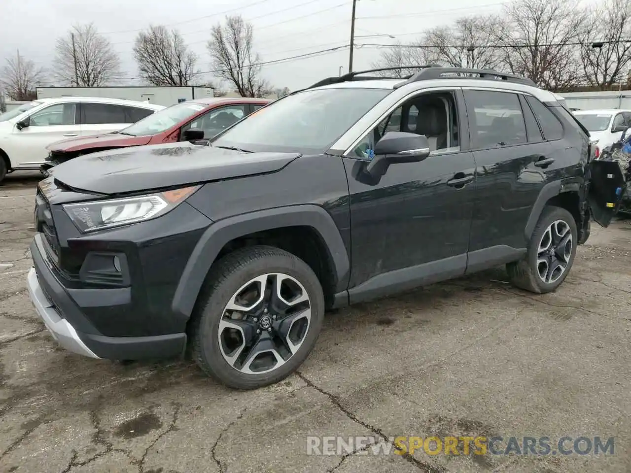 1 Photograph of a damaged car 2T3J1RFV5KW010479 TOYOTA RAV4 2019