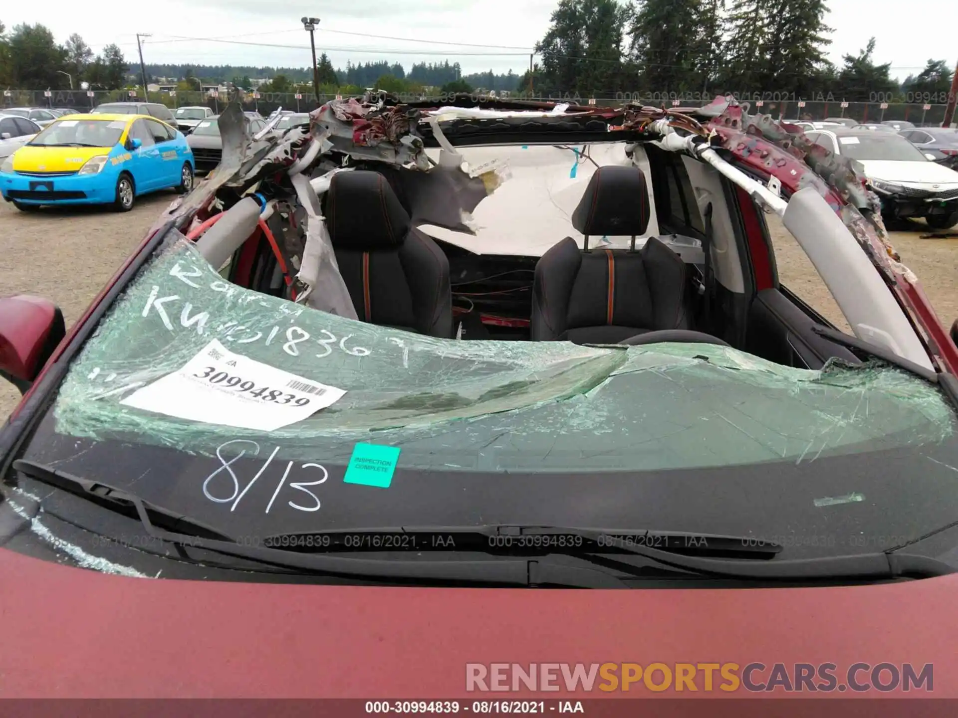 6 Photograph of a damaged car 2T3J1RFV5KW018369 TOYOTA RAV4 2019