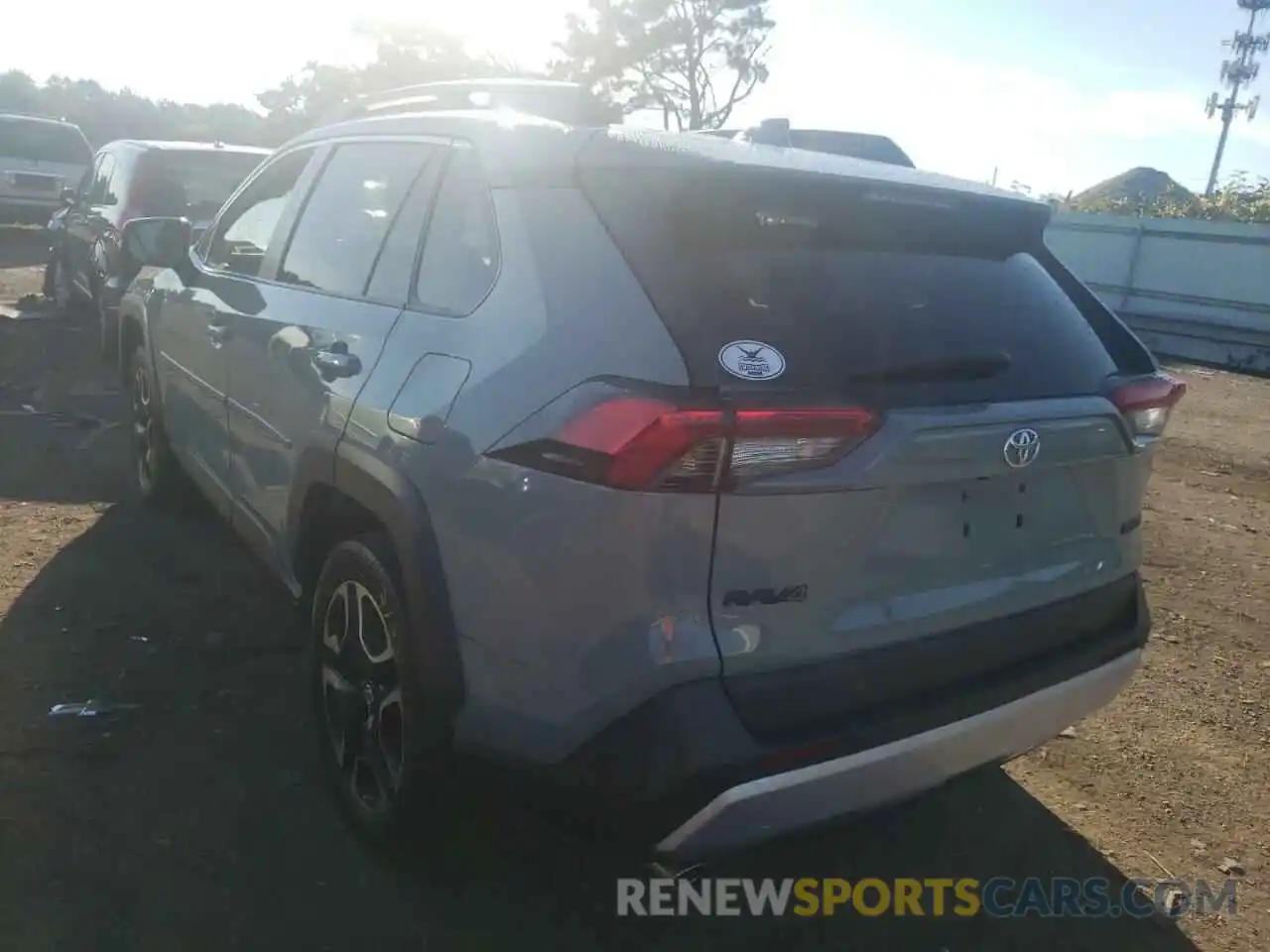 3 Photograph of a damaged car 2T3J1RFV5KW029050 TOYOTA RAV4 2019