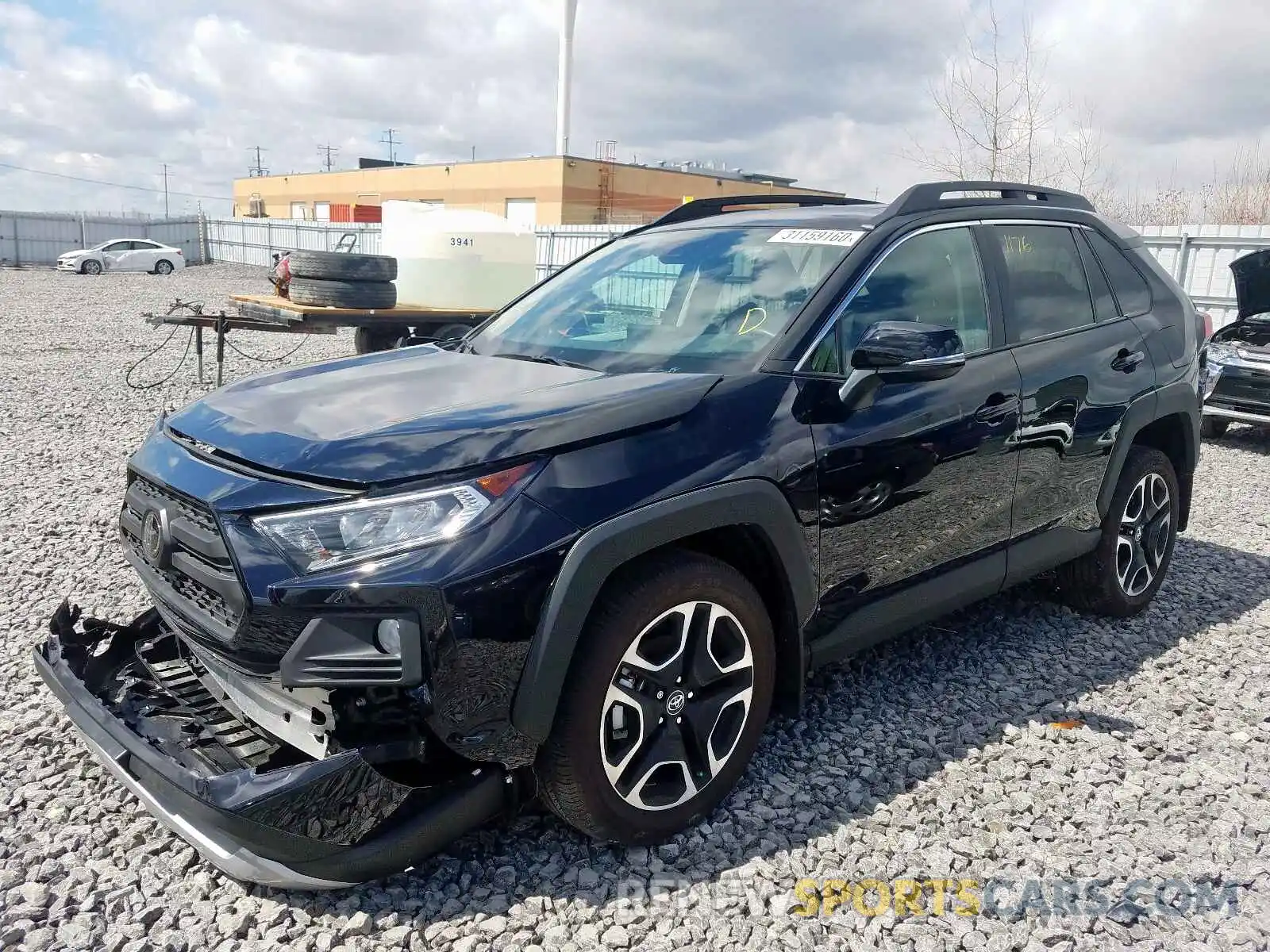 2 Photograph of a damaged car 2T3J1RFV5KW035866 TOYOTA RAV4 2019