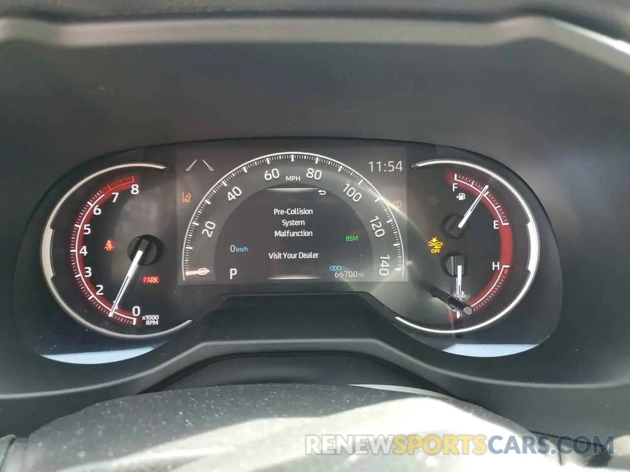 9 Photograph of a damaged car 2T3J1RFV5KW048326 TOYOTA RAV4 2019