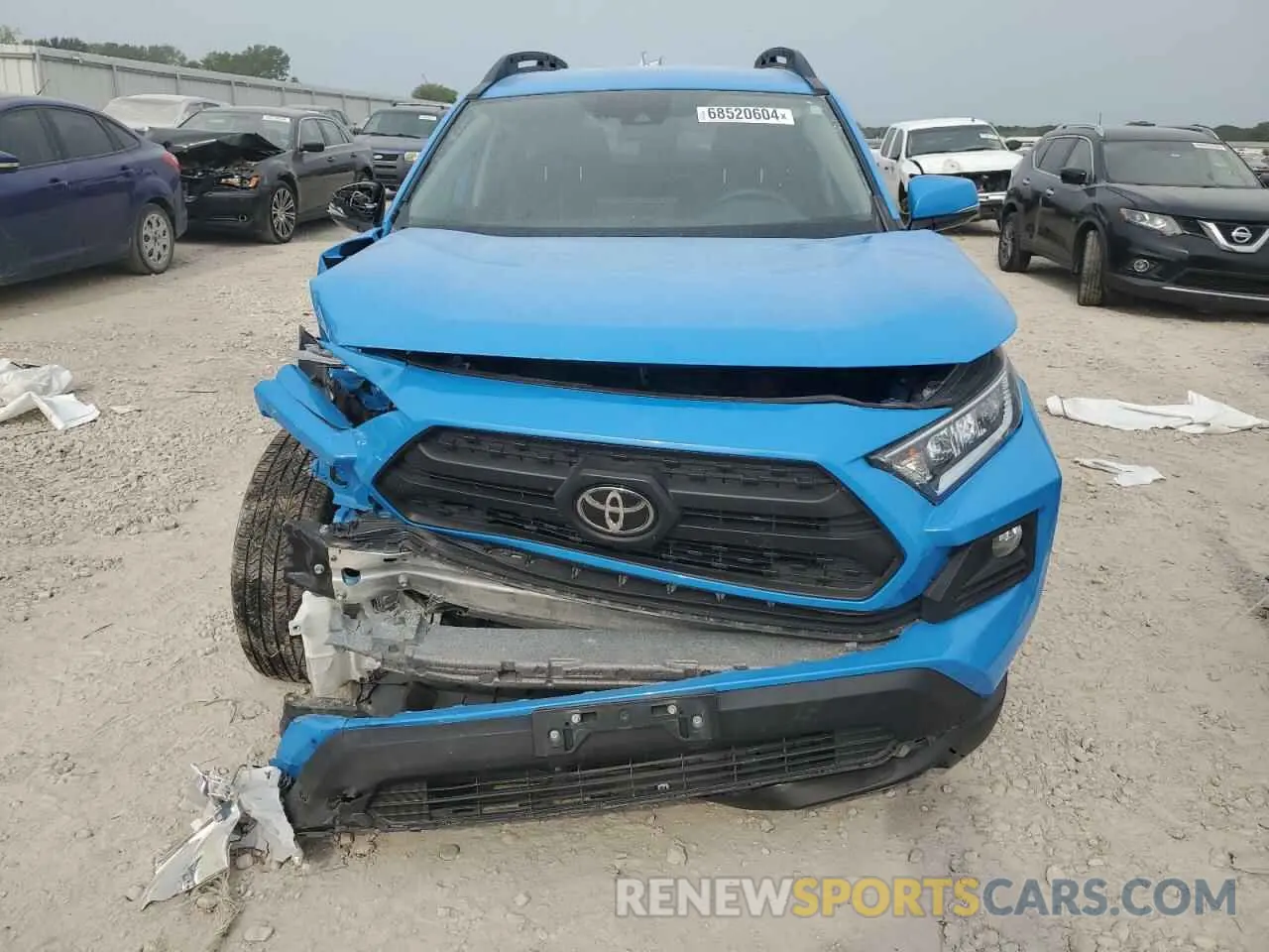 5 Photograph of a damaged car 2T3J1RFV6KC043203 TOYOTA RAV4 2019