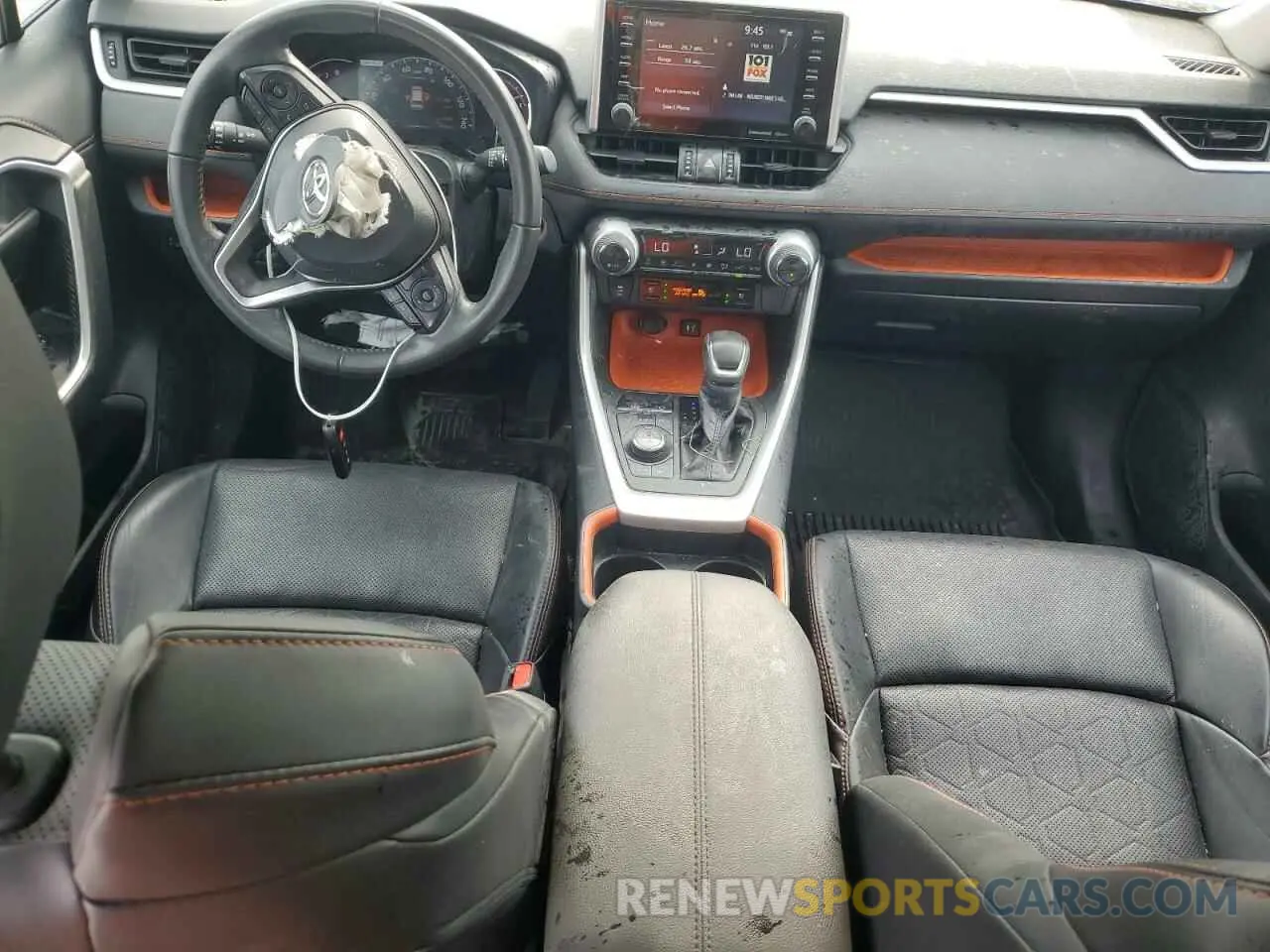 8 Photograph of a damaged car 2T3J1RFV6KC043203 TOYOTA RAV4 2019