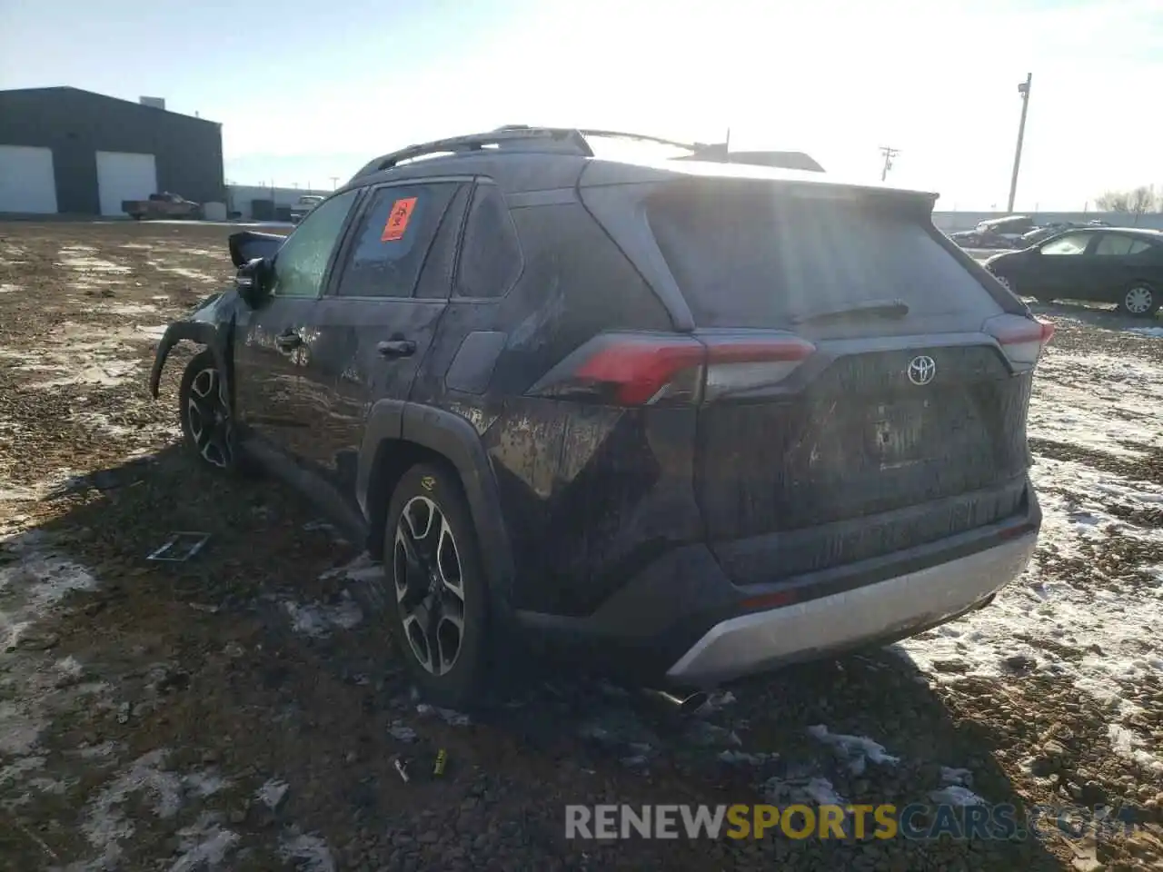 3 Photograph of a damaged car 2T3J1RFV6KW001256 TOYOTA RAV4 2019