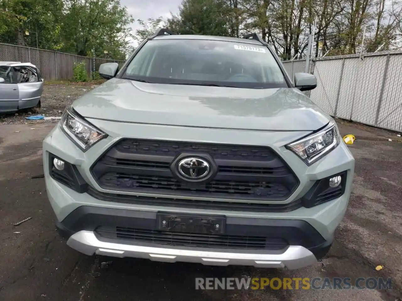 5 Photograph of a damaged car 2T3J1RFV6KW002603 TOYOTA RAV4 2019