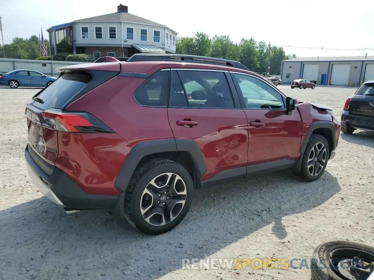 3 Photograph of a damaged car 2T3J1RFV6KW028649 TOYOTA RAV4 2019