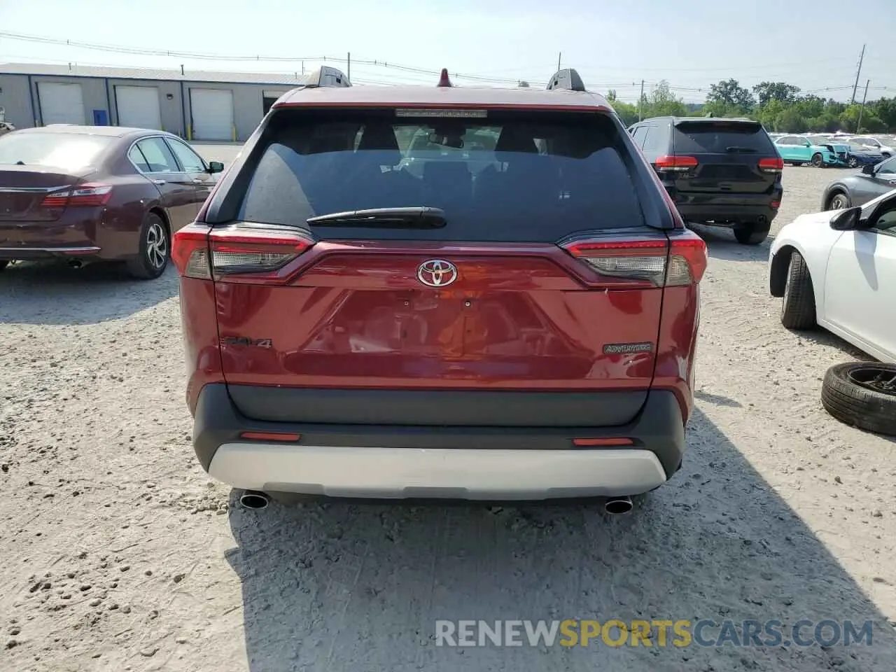 6 Photograph of a damaged car 2T3J1RFV6KW028649 TOYOTA RAV4 2019
