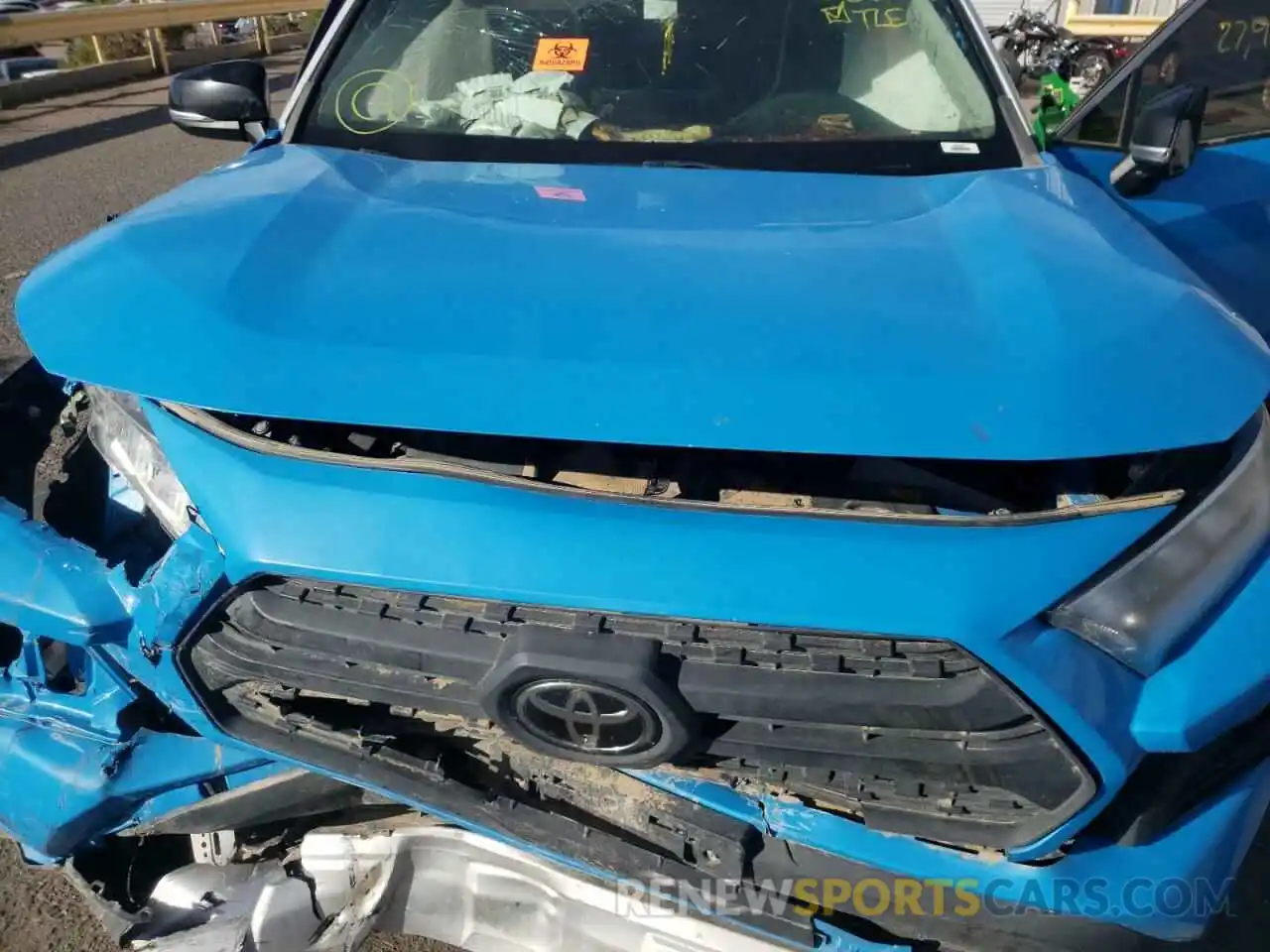 7 Photograph of a damaged car 2T3J1RFV7KC011358 TOYOTA RAV4 2019