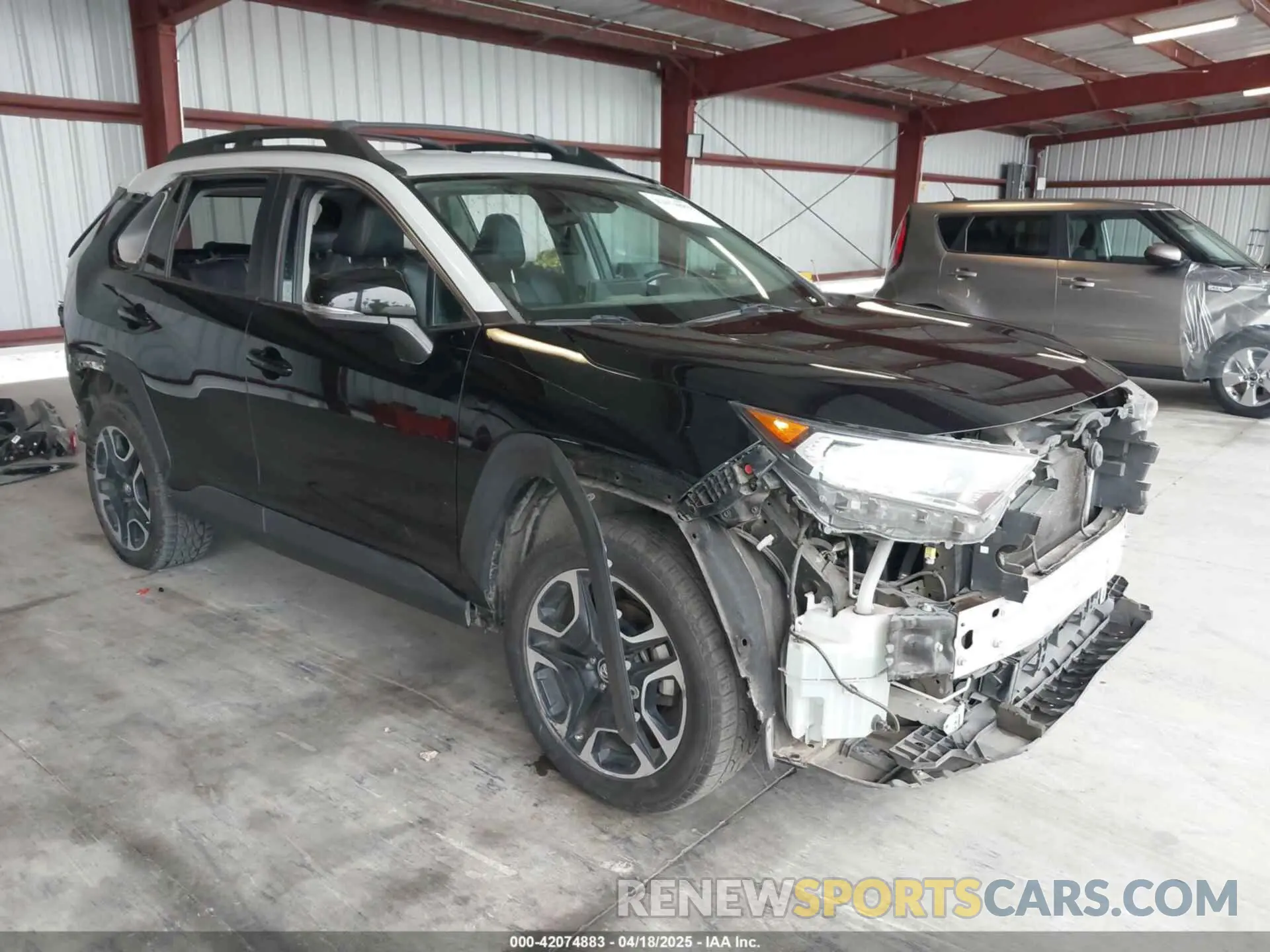 1 Photograph of a damaged car 2T3J1RFV7KC019914 TOYOTA RAV4 2019