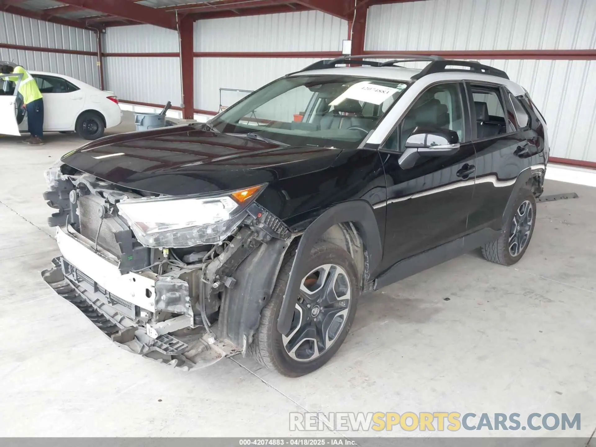 2 Photograph of a damaged car 2T3J1RFV7KC019914 TOYOTA RAV4 2019