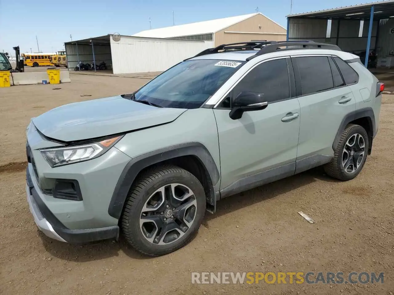 1 Photograph of a damaged car 2T3J1RFV7KC046028 TOYOTA RAV4 2019
