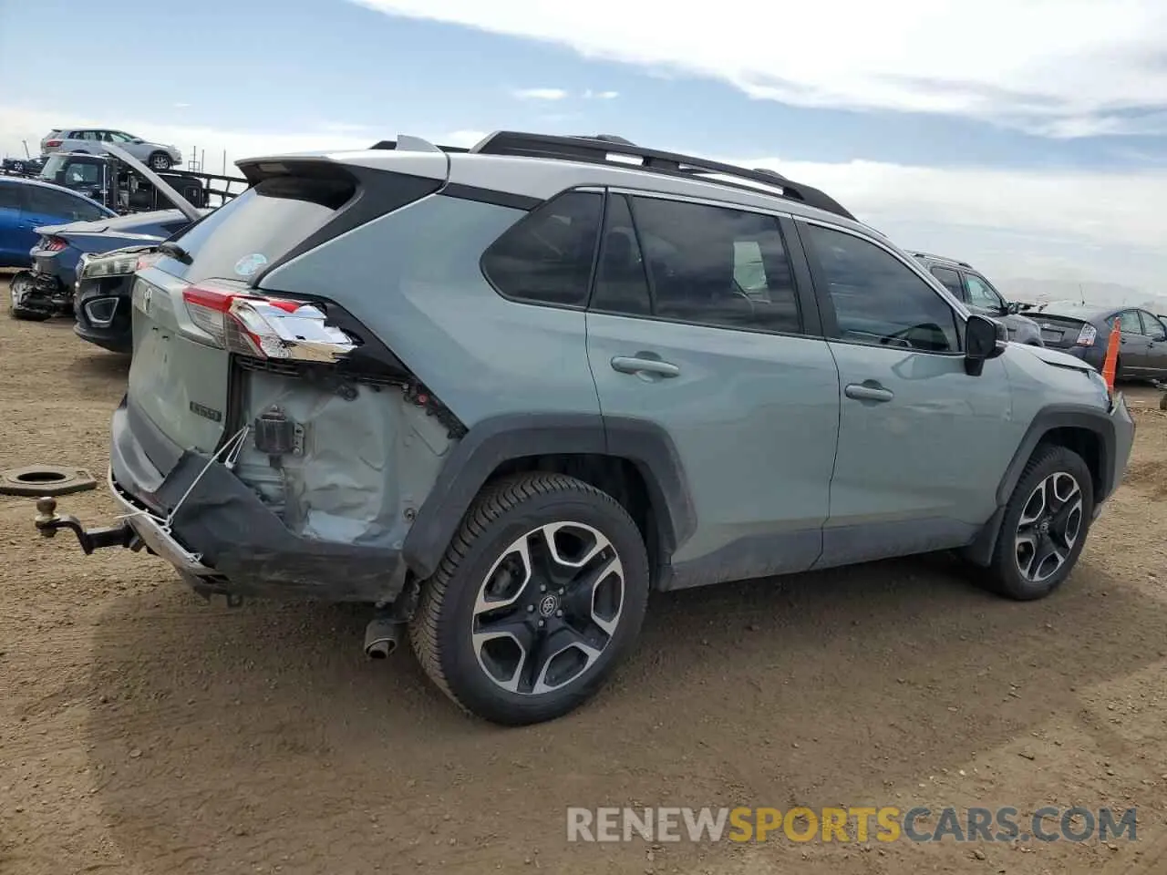 3 Photograph of a damaged car 2T3J1RFV7KC046028 TOYOTA RAV4 2019