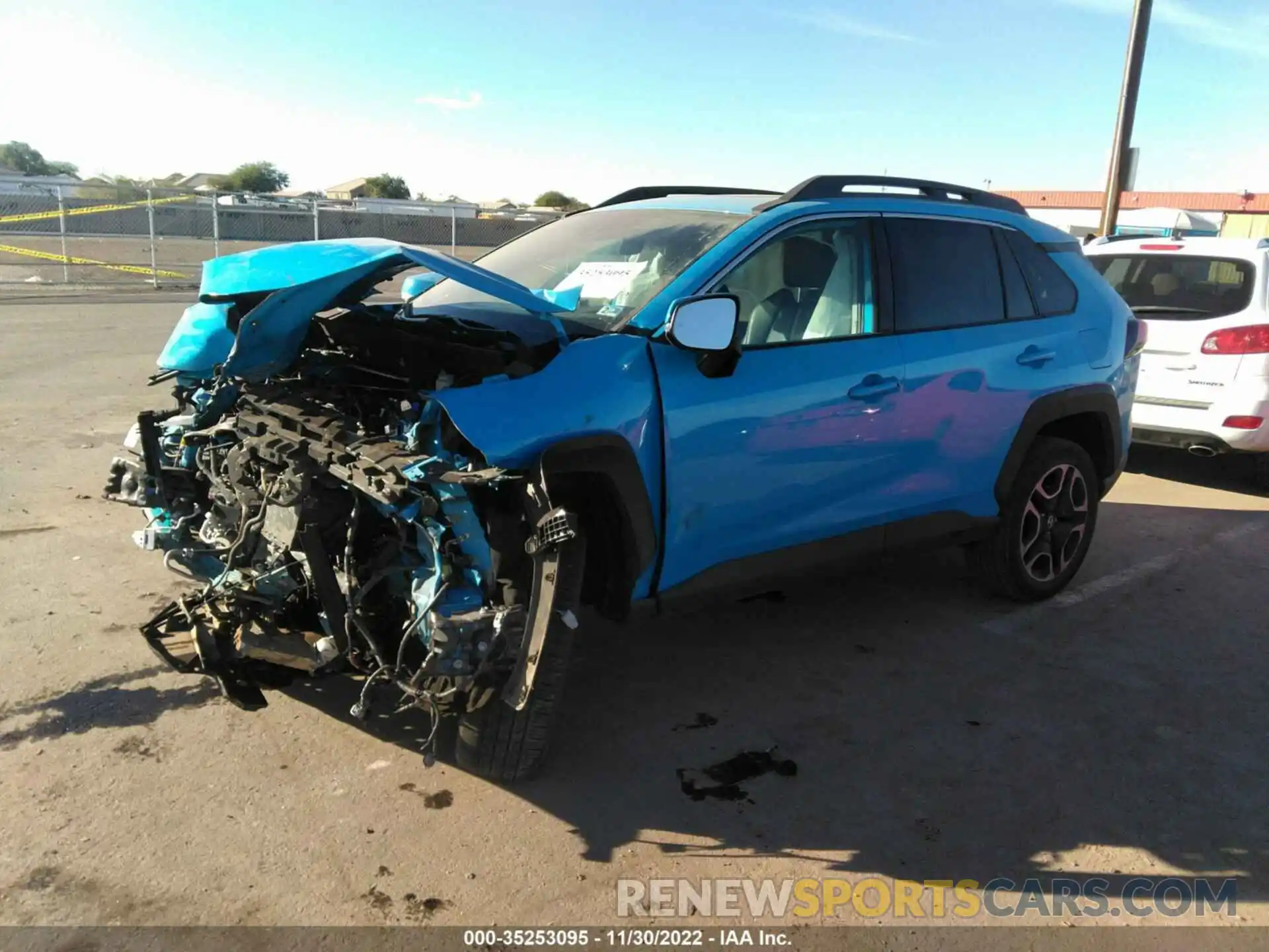 2 Photograph of a damaged car 2T3J1RFV7KW011424 TOYOTA RAV4 2019