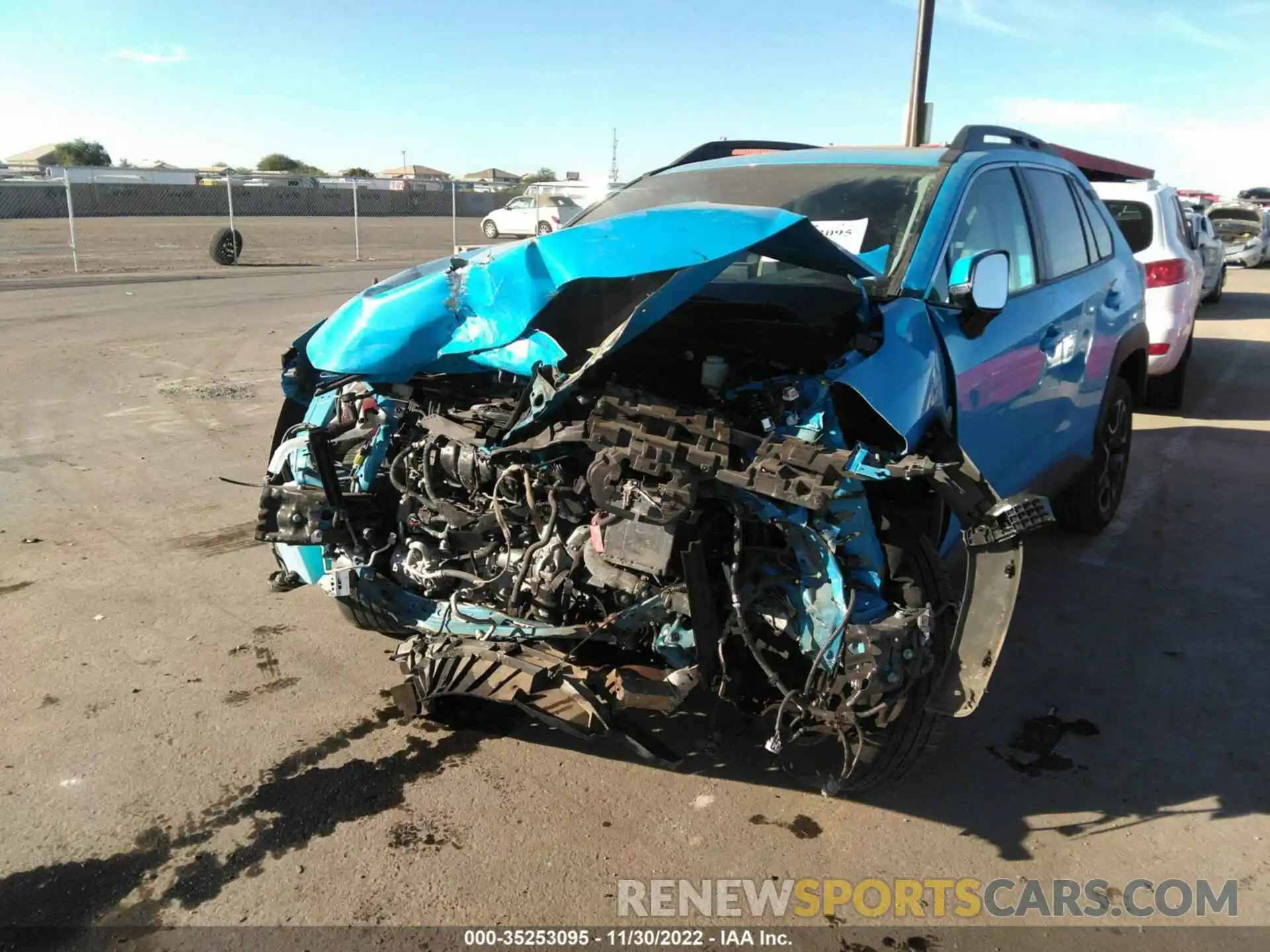 6 Photograph of a damaged car 2T3J1RFV7KW011424 TOYOTA RAV4 2019