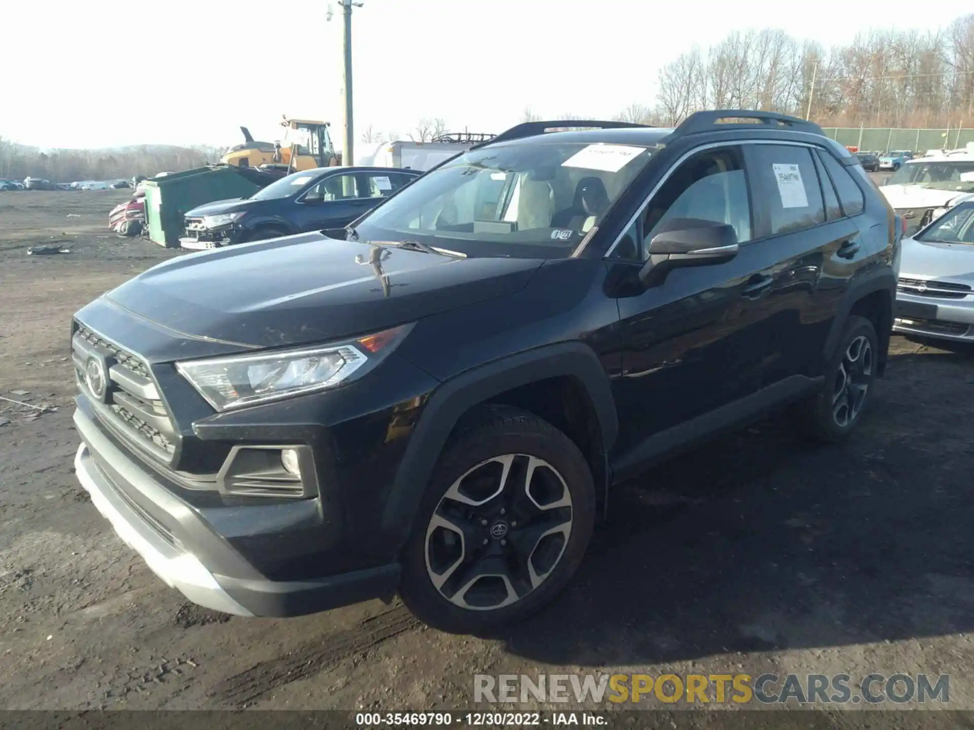 2 Photograph of a damaged car 2T3J1RFV7KW012265 TOYOTA RAV4 2019