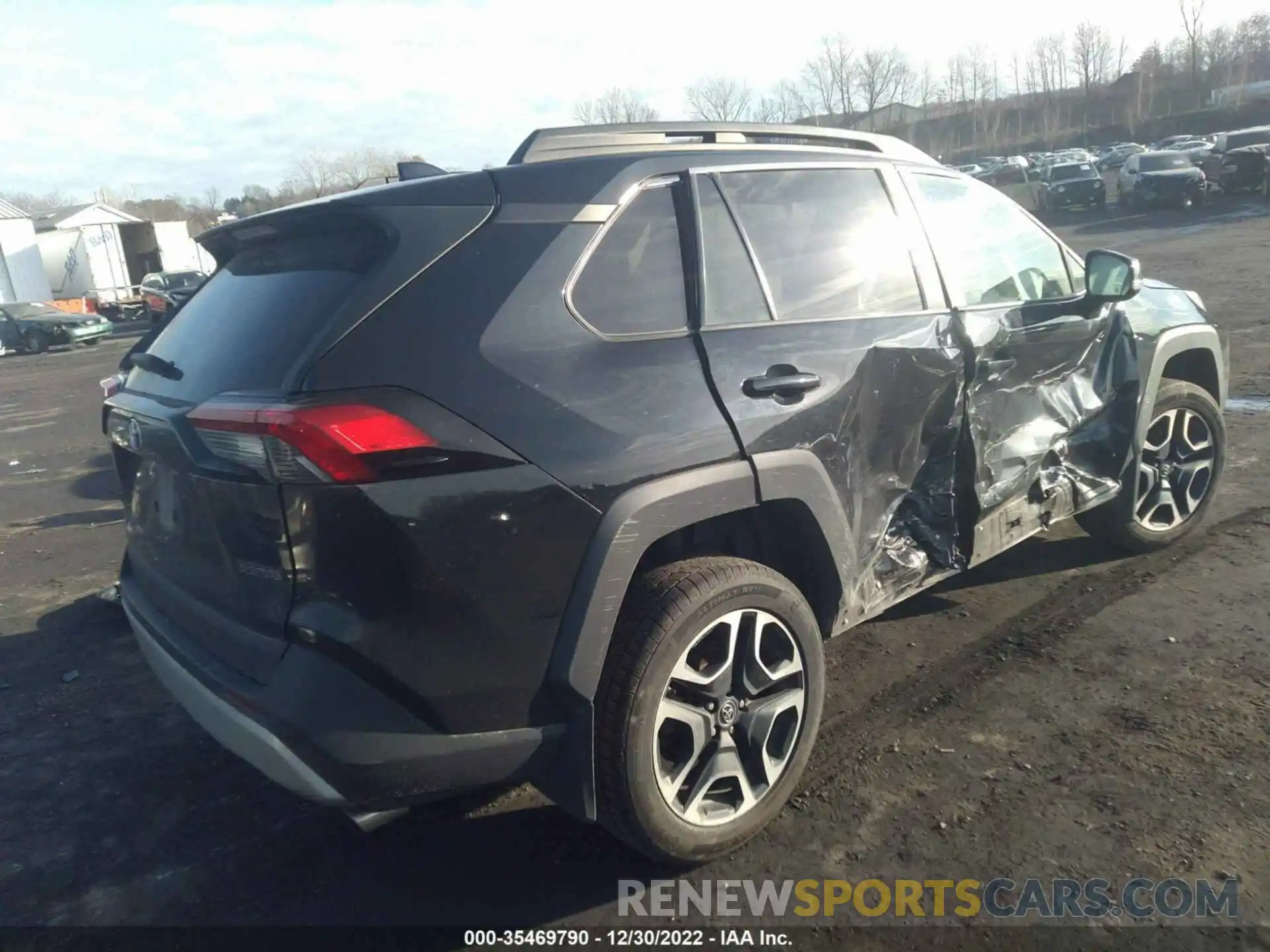 4 Photograph of a damaged car 2T3J1RFV7KW012265 TOYOTA RAV4 2019