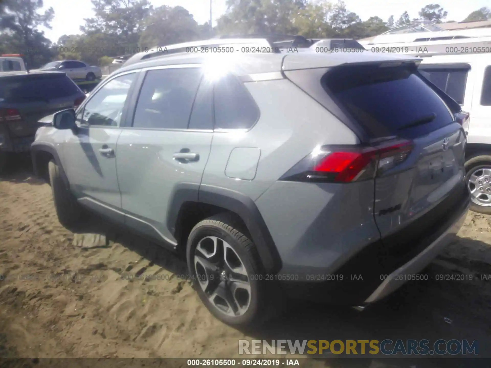 3 Photograph of a damaged car 2T3J1RFV7KW020687 TOYOTA RAV4 2019