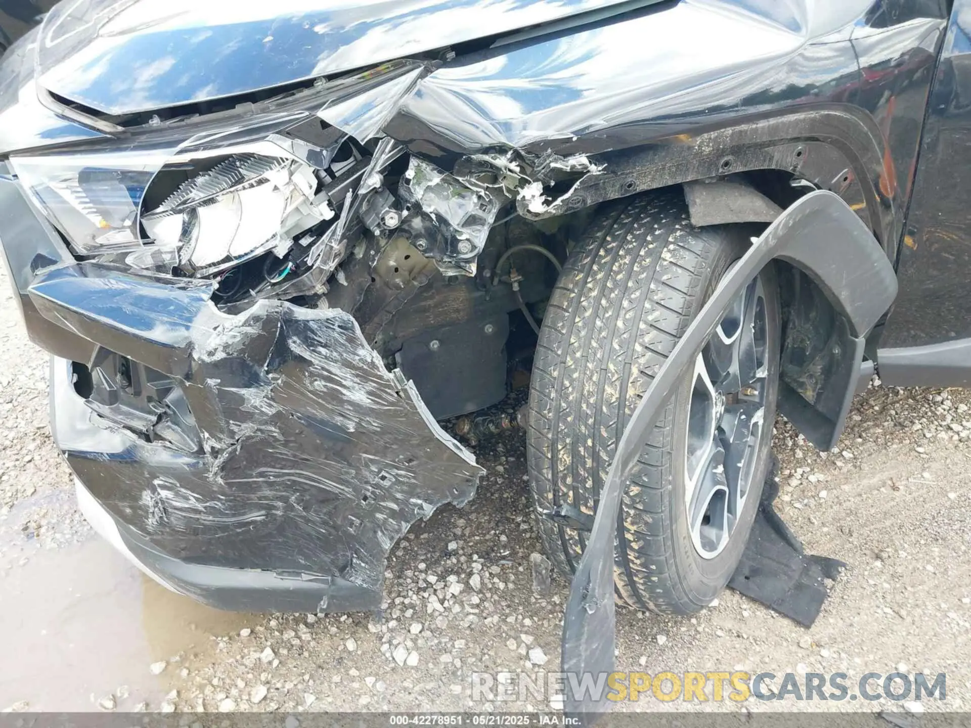 6 Photograph of a damaged car 2T3J1RFV7KW024352 TOYOTA RAV4 2019
