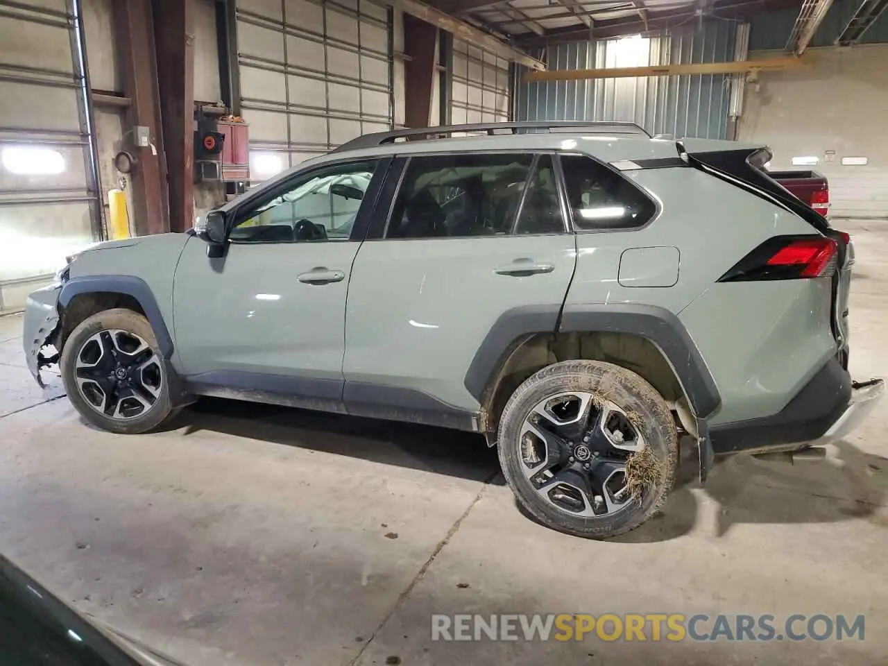 2 Photograph of a damaged car 2T3J1RFV7KW028143 TOYOTA RAV4 2019