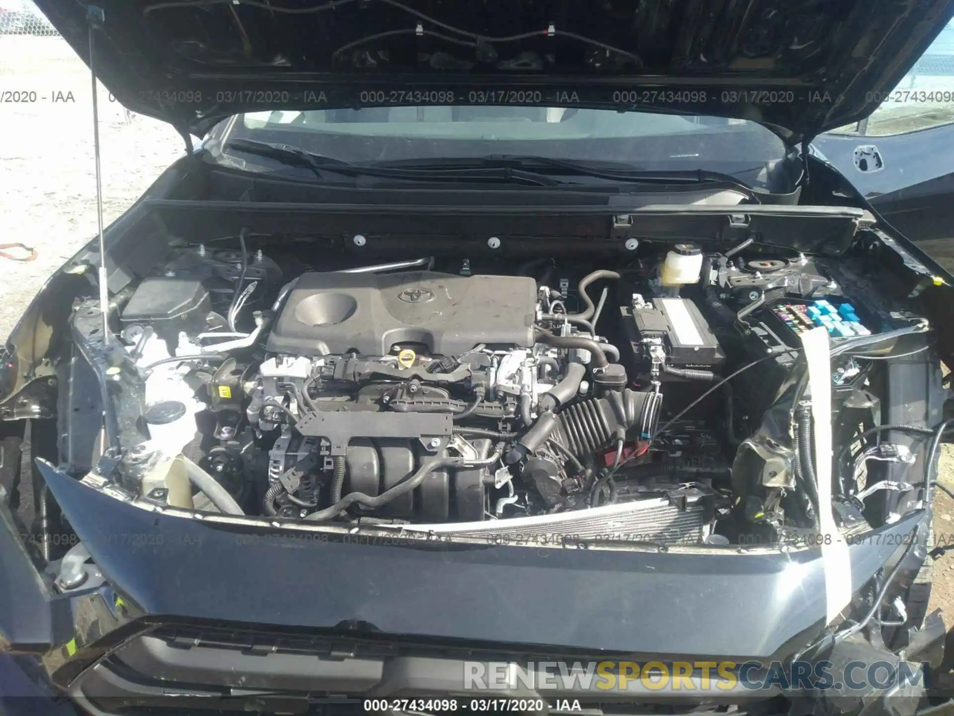 10 Photograph of a damaged car 2T3J1RFV7KW030619 TOYOTA RAV4 2019