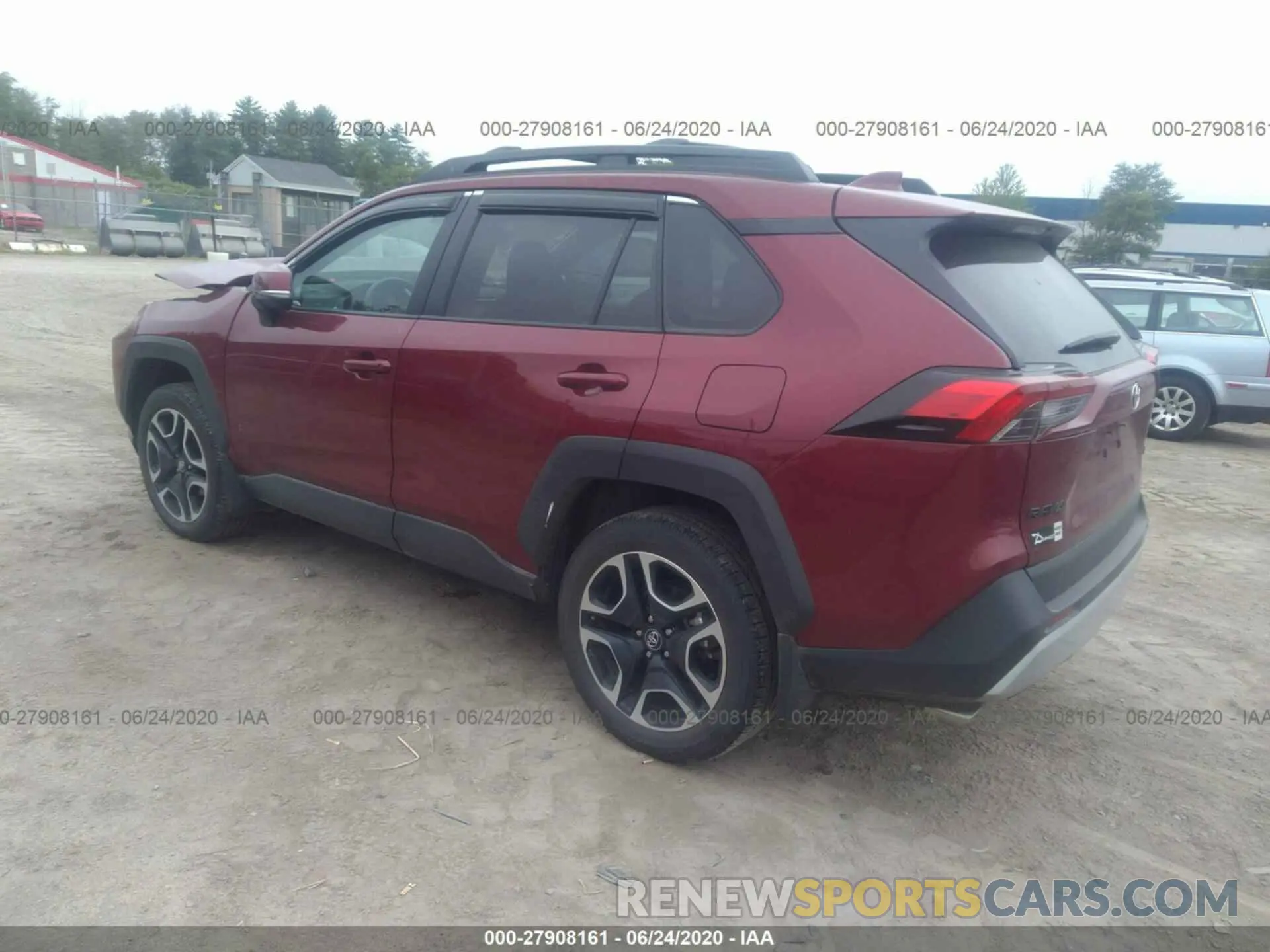 3 Photograph of a damaged car 2T3J1RFV7KW043533 TOYOTA RAV4 2019