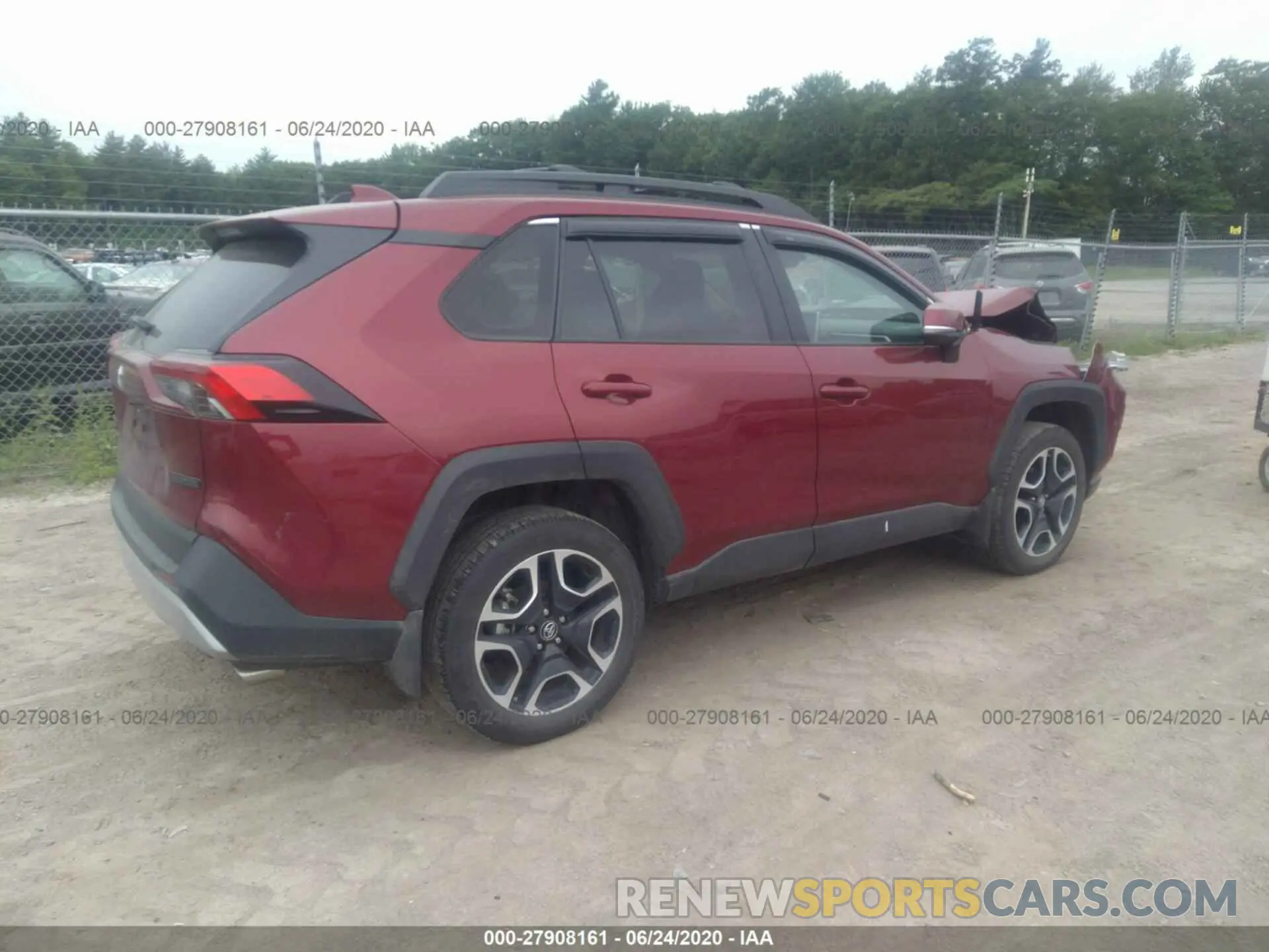4 Photograph of a damaged car 2T3J1RFV7KW043533 TOYOTA RAV4 2019