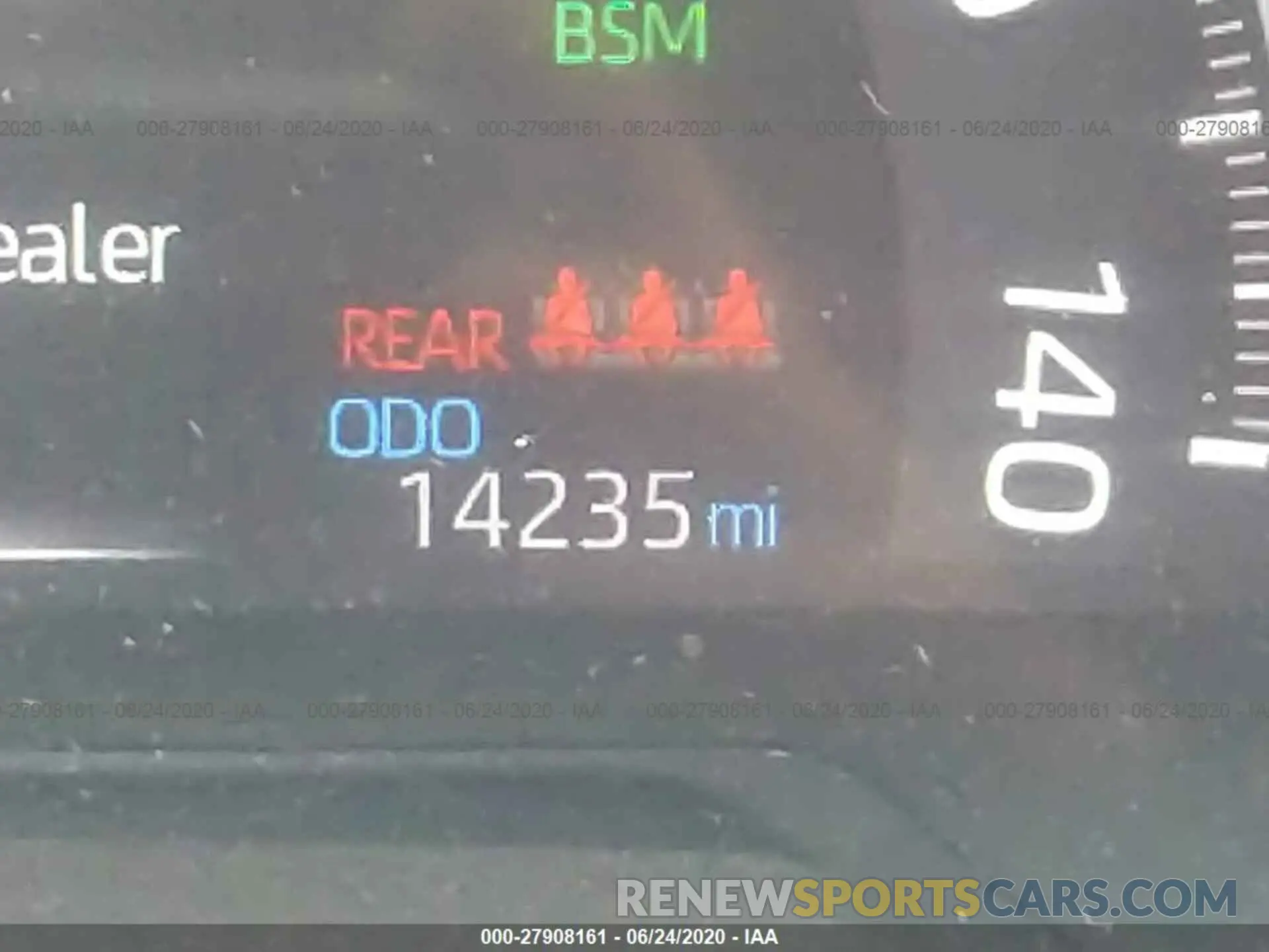 7 Photograph of a damaged car 2T3J1RFV7KW043533 TOYOTA RAV4 2019