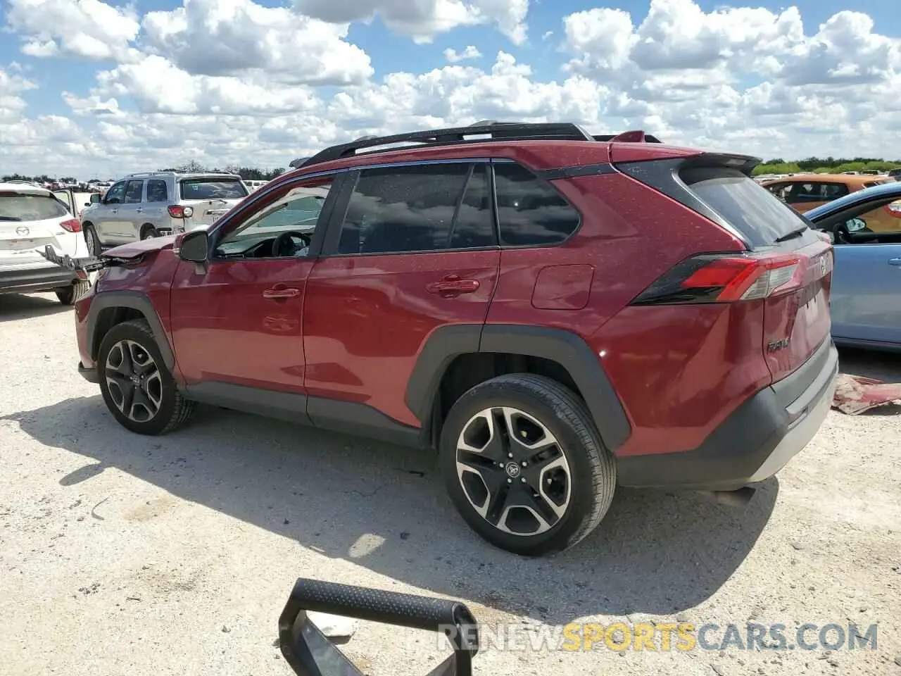 2 Photograph of a damaged car 2T3J1RFV8KC012552 TOYOTA RAV4 2019