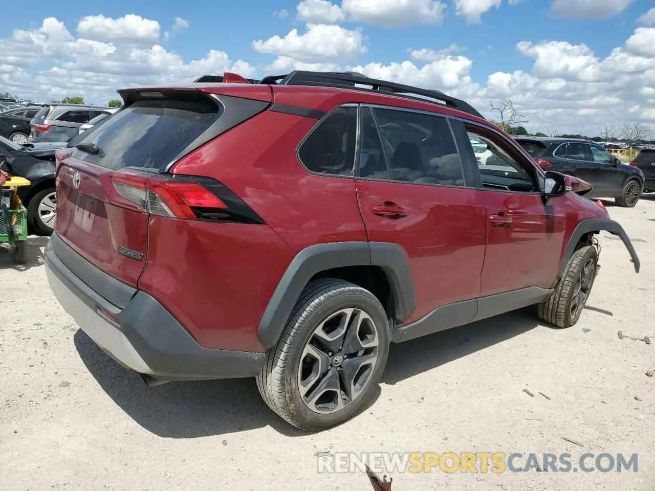 3 Photograph of a damaged car 2T3J1RFV8KC012552 TOYOTA RAV4 2019