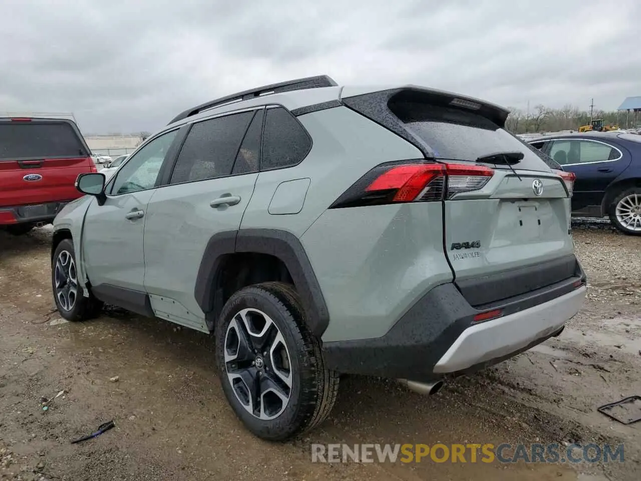 2 Photograph of a damaged car 2T3J1RFV8KC020571 TOYOTA RAV4 2019