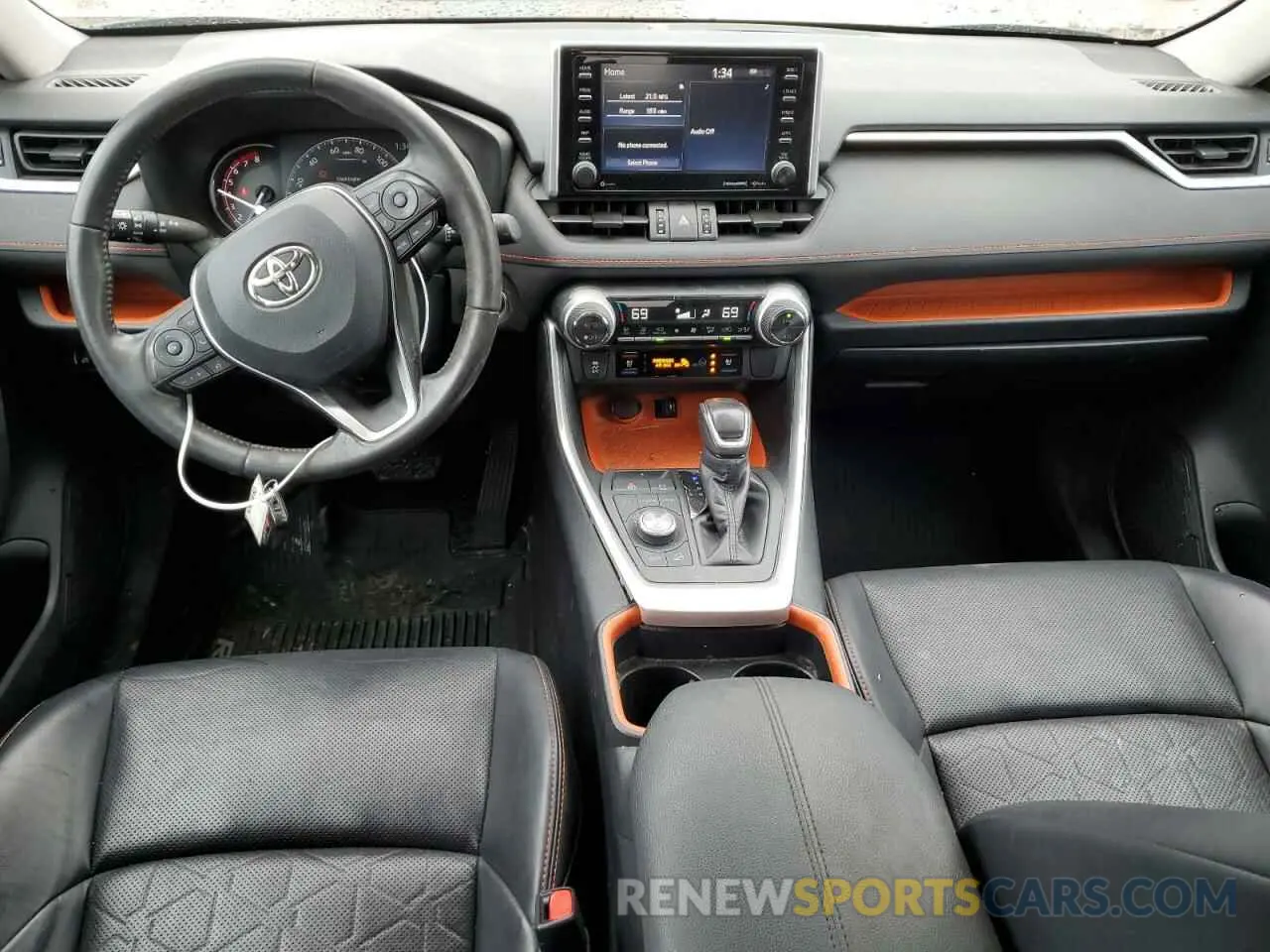 8 Photograph of a damaged car 2T3J1RFV8KC020571 TOYOTA RAV4 2019